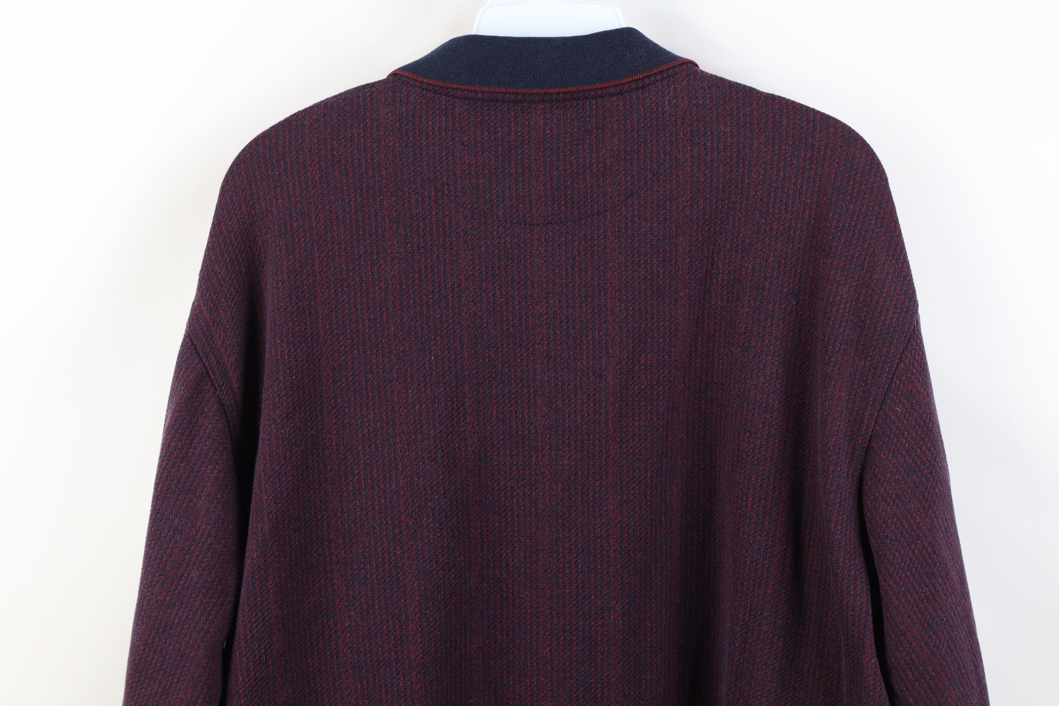 Vintage Vintage 90s Streetwear Knit Long Sleeve Rugby Polo Shirt Size US L / EU 52-54 / 3 - 10 Thumbnail