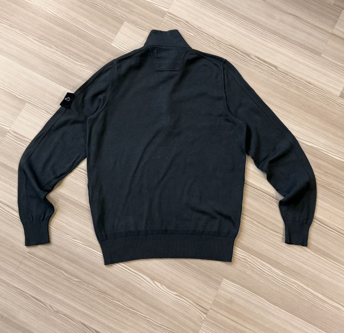 Stone Island Stone Island Quarter Button Mock Neck Jumper Charcoal S/M Size US S / EU 44-46 / 1 - 9 Thumbnail