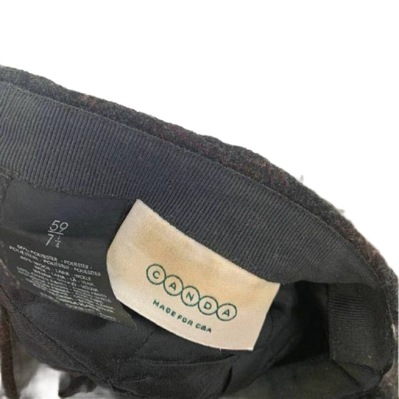C&A CANDA Gatsby tweed cap #1296 Size ONE SIZE - 2 Thumbnail
