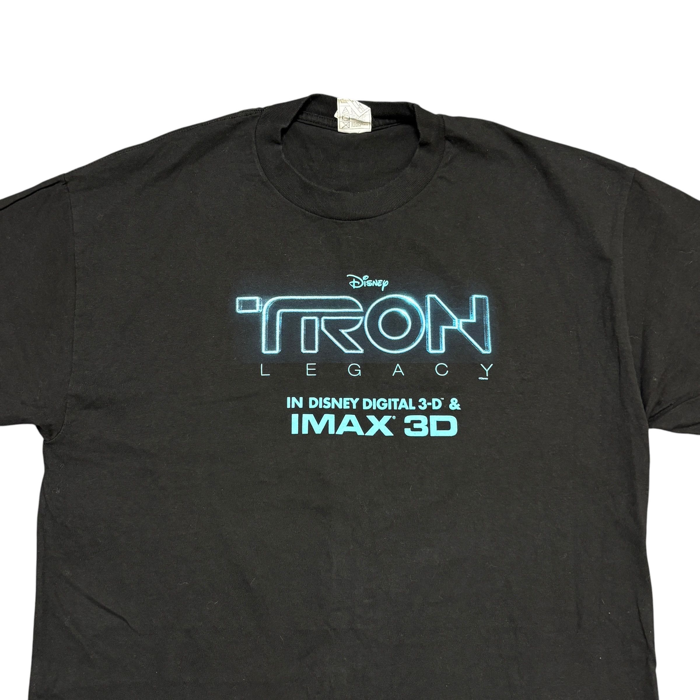 Disney Tron Legacy 2010 Movie Promo Shirt Walt Disney Daft Punk Size US L / EU 52-54 / 3 - 3 Thumbnail