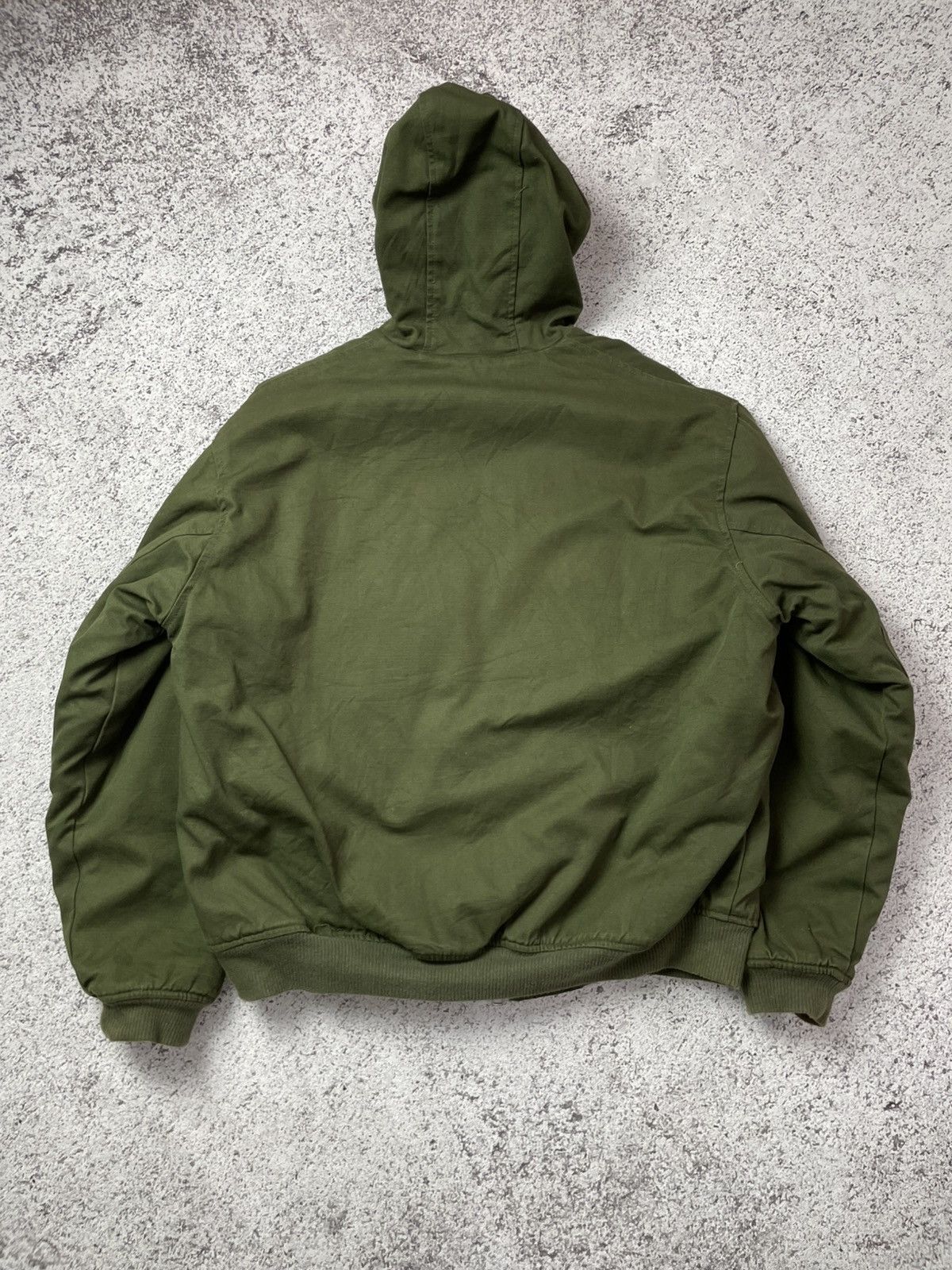 Vintage Vintage Moss Green Frizmwork Quilted Hooded Active Jacket Size US M / EU 48-50 / 2 - 3 Thumbnail