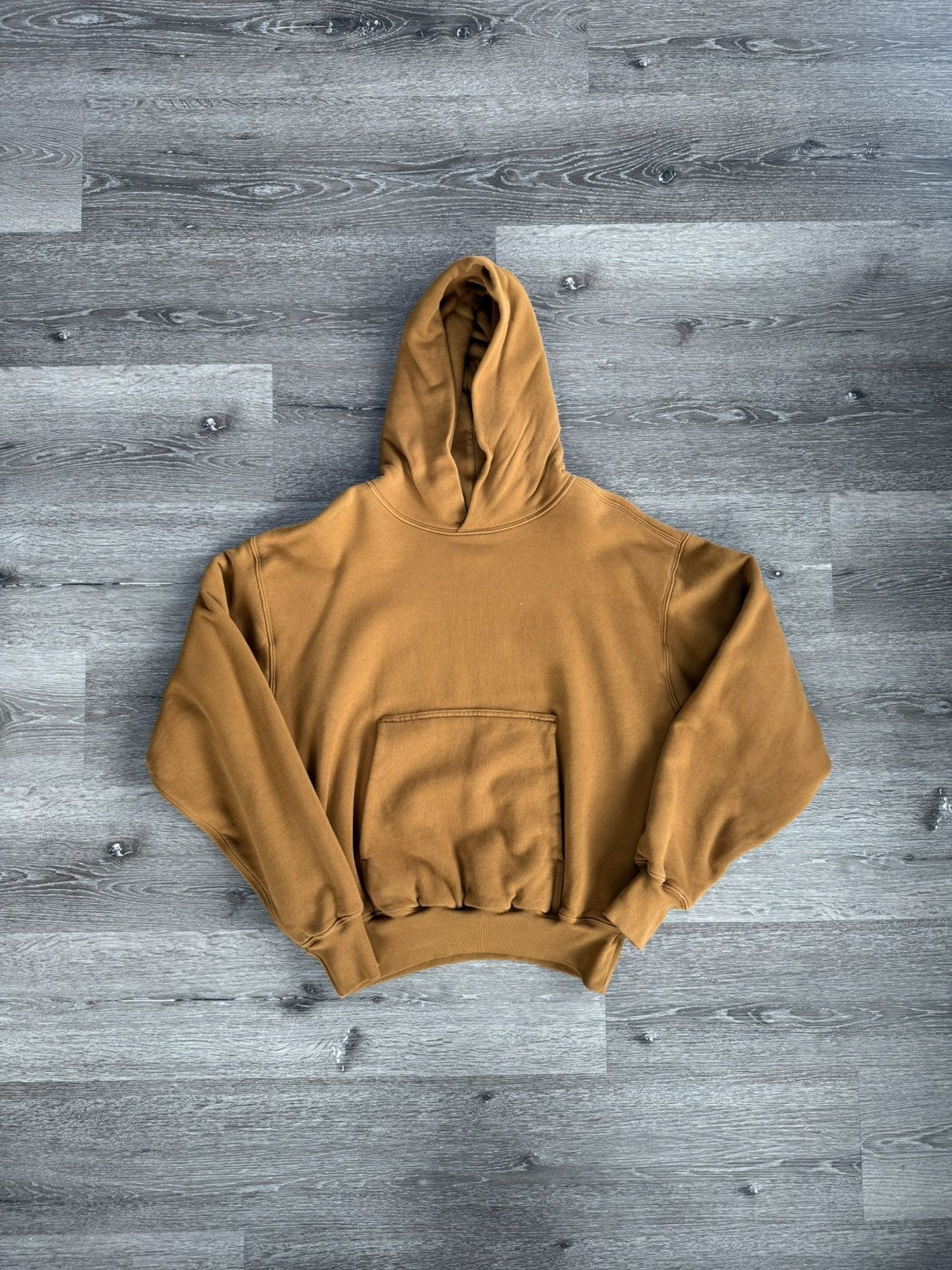 Gap × Yeezy Yeezy x Gap Hoodie “Brown” / SMALL Size US S / EU 44-46 / 1 - 1 Thumbnail