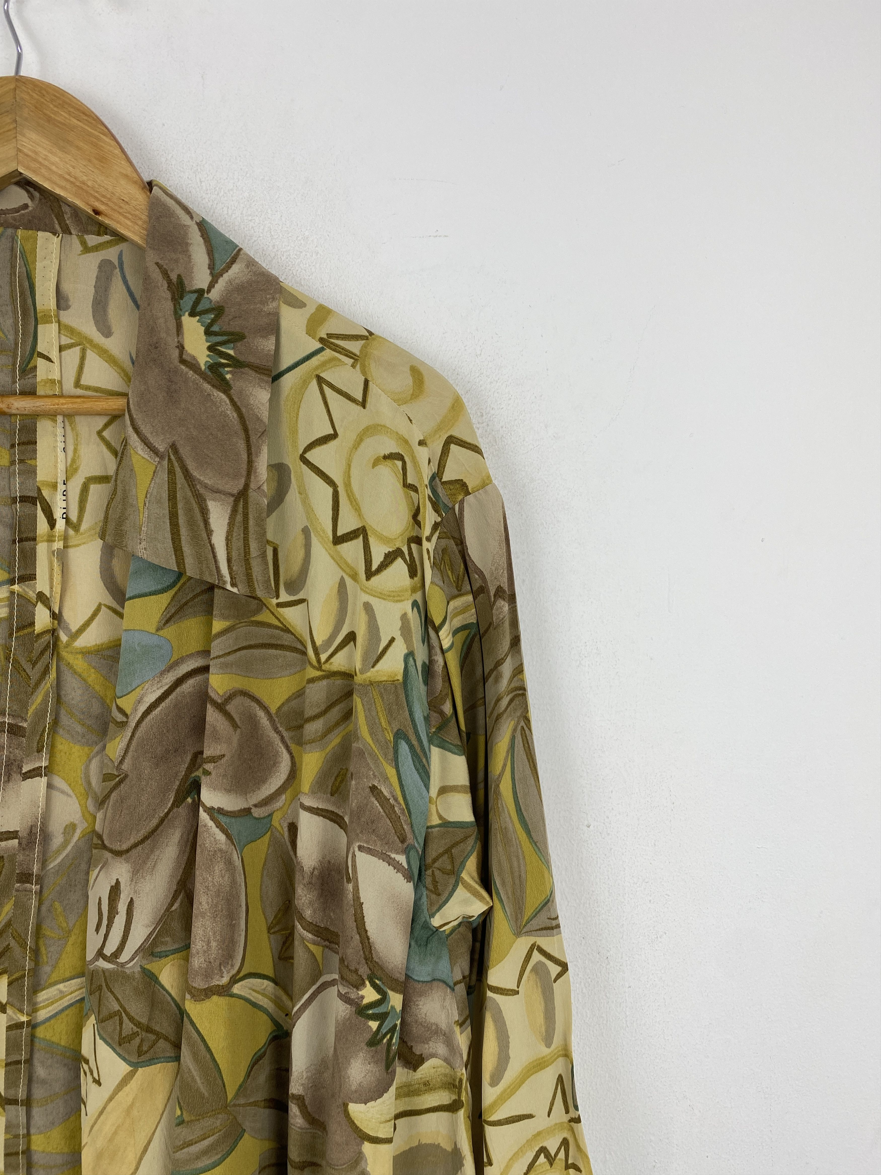 SikSilk × Vintage Vintage Japanese Brand Pure Silk Shirt Blouse J1899 Size US XL / EU 56 / 4 - 6 Thumbnail