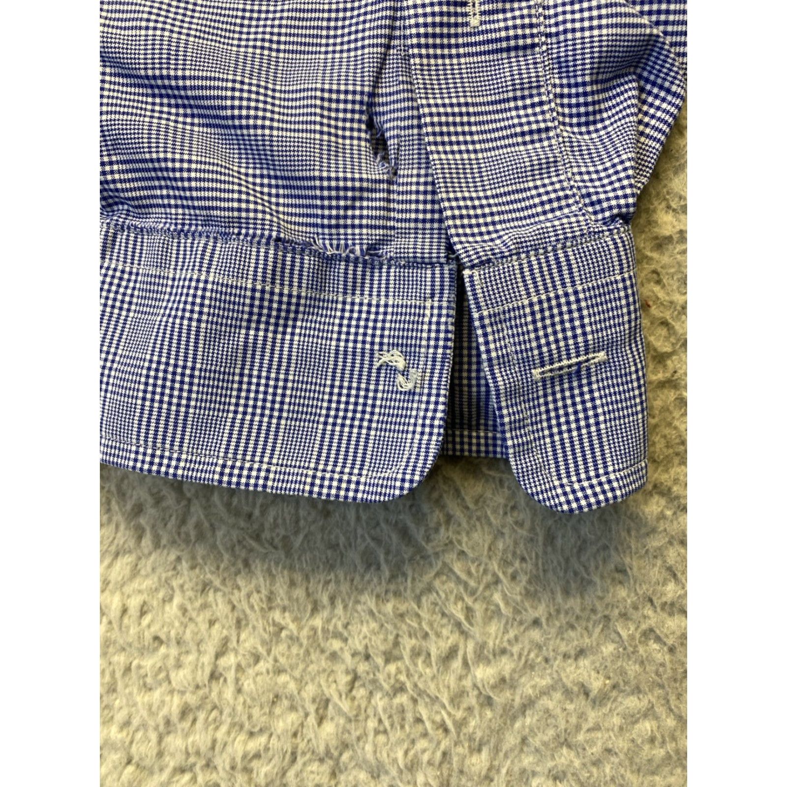 Ralph Lauren RALPH LAUREN Button-Down Shirt Mens XXL Blue Plaid Long Sleeve Classic Polo Pony Accent Size US XXL / EU 58 / 5 - 7 Thumbnail
