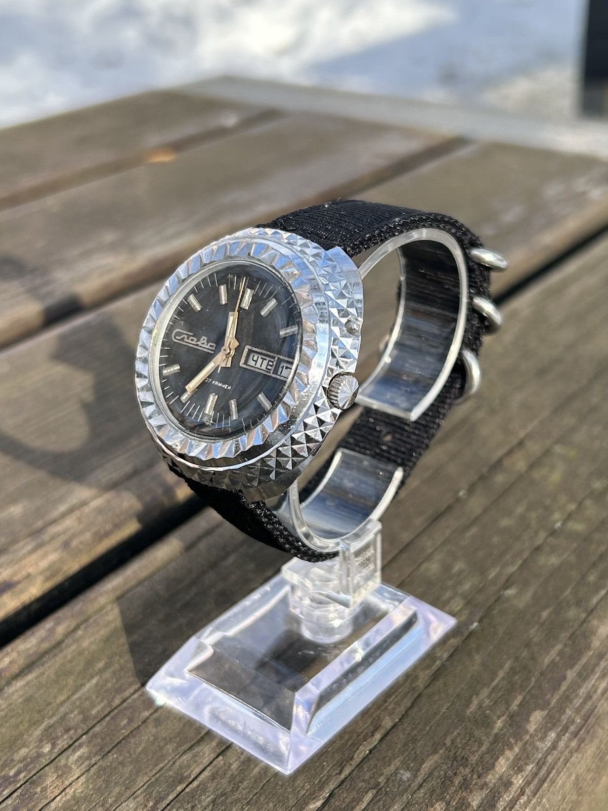 Vintage Vintage Watch Slava Automatic USSR Soviet Mechanical 1980s Size ONE SIZE - 5 Thumbnail