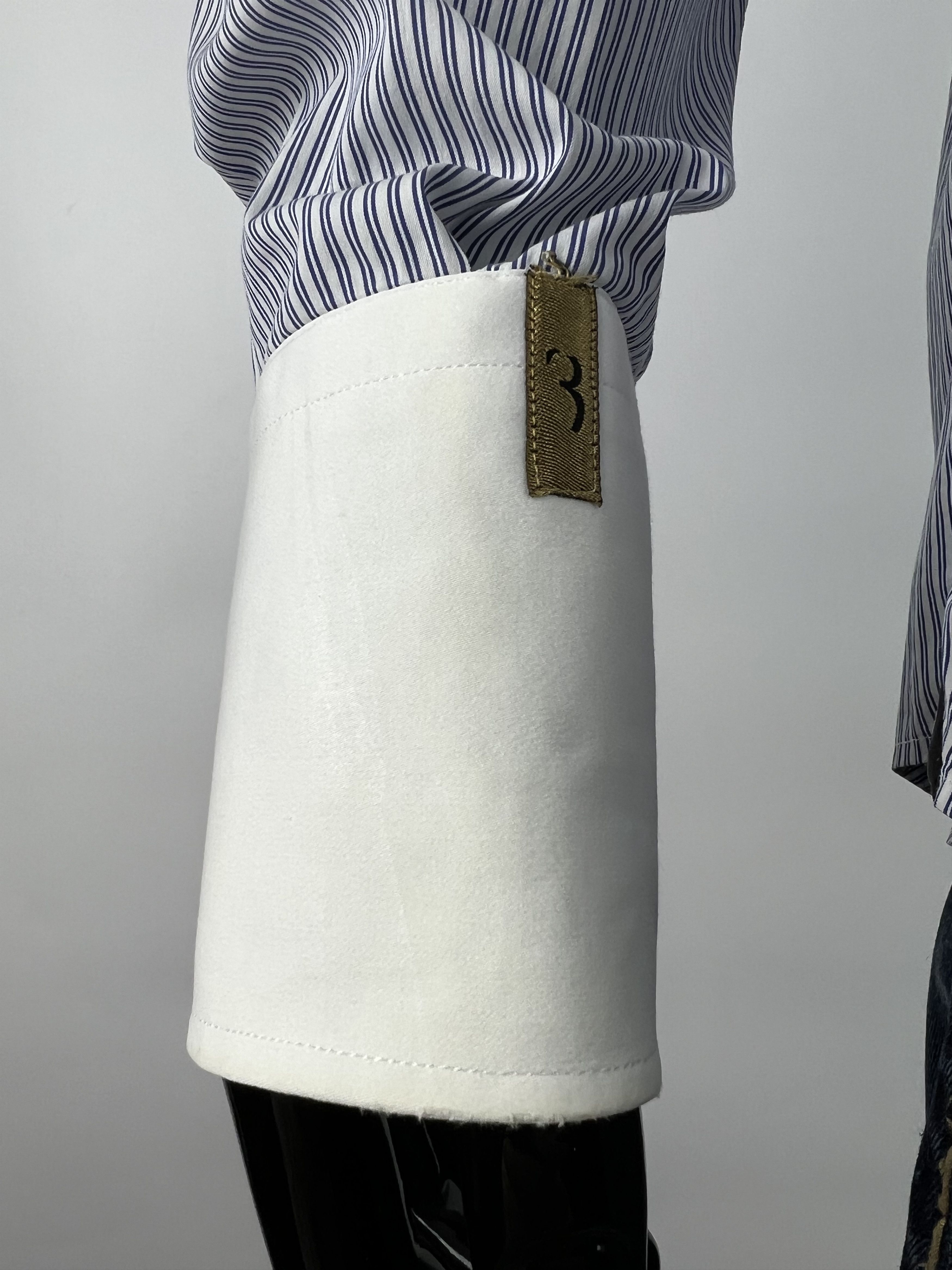 Billionaire Couture Striped Cristal Button Up Shirt 18/45