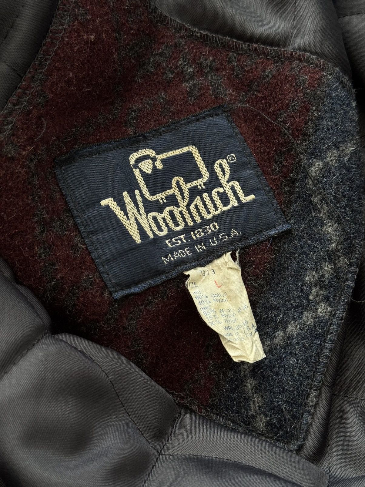 Woolrich Woolen Mills Vintage 80s Woolrich Aztec Southwestern Wool Jacket Size US L / EU 52-54 / 3 - 7 Thumbnail