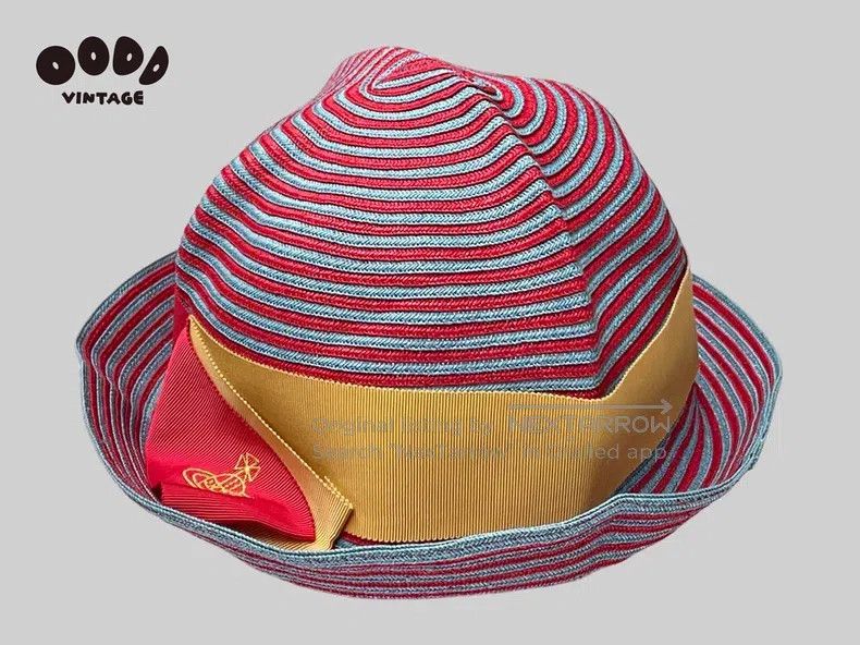 Vivienne Westwood Vivienne Westwood Psychedelic Striped Ribbon Saturn Fisher Size ONE SIZE - 6 Thumbnail