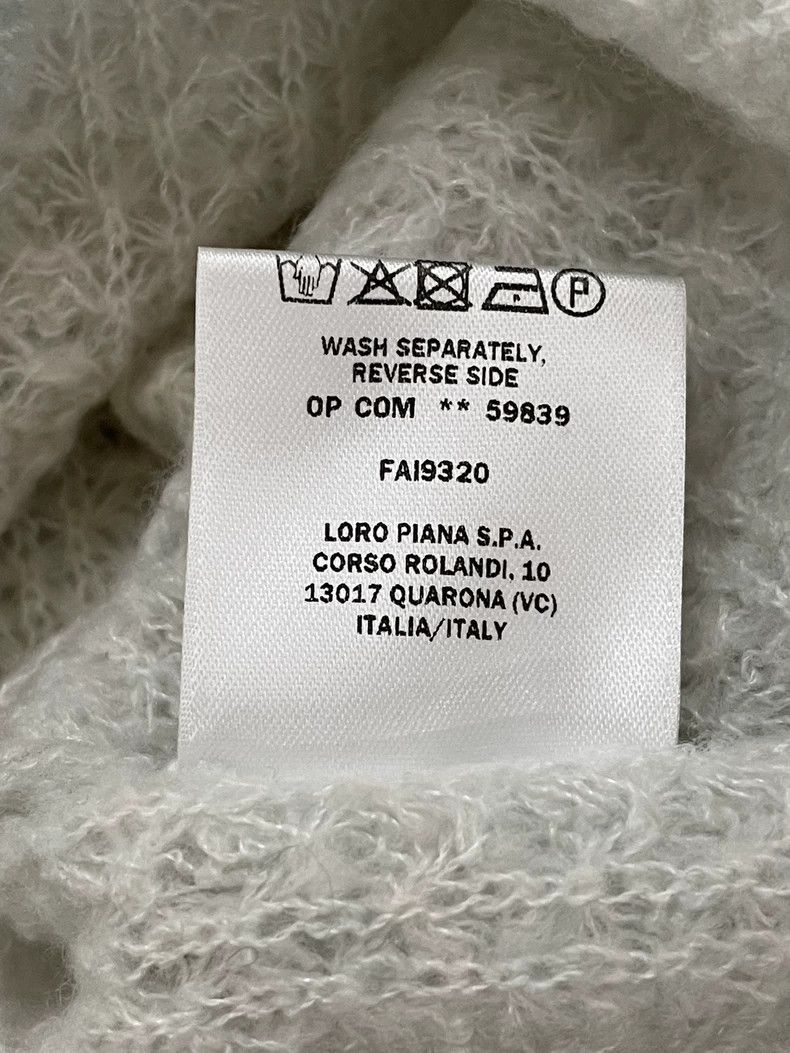 Loro Piana LORO PIANA A long-sleeved sweater with a straight collar Size M / US 6-8 / IT 42-44 - 5 Thumbnail