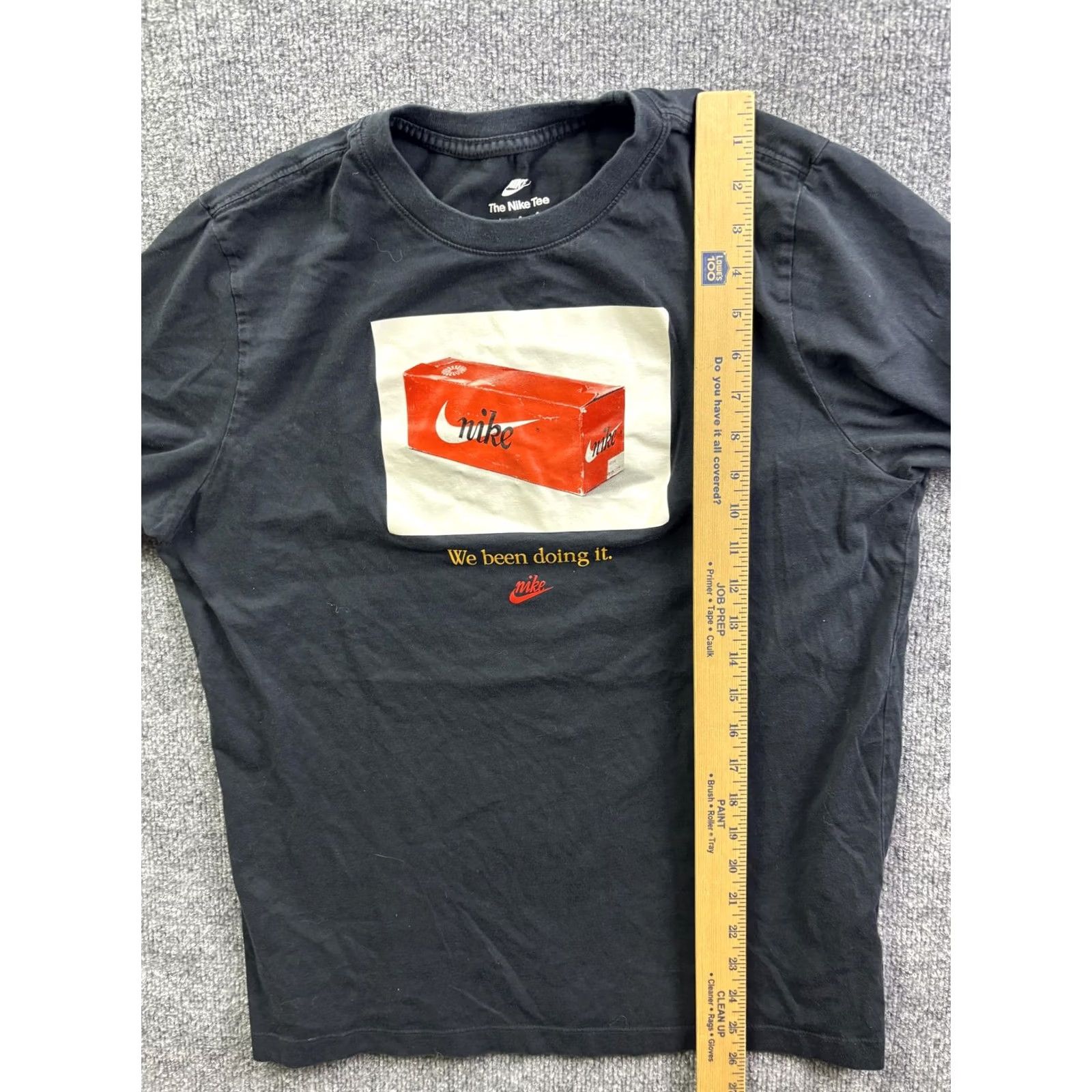 Nike Nike Shirt Mens Large Black Graphic Tee We Been Doing It Tagless Crew Neck Short Sleeve Size US L / EU 52-54 / 3 - 4 Thumbnail