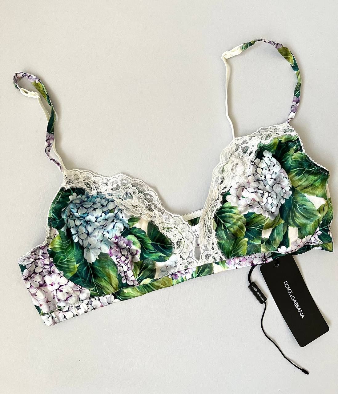 Dolce & Gabbana Floral Lace Bra – New With Tags