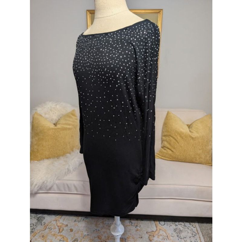 Other Premise Embellished Knit Dress – Black Size S / US 4 / IT 40 - 2 Thumbnail