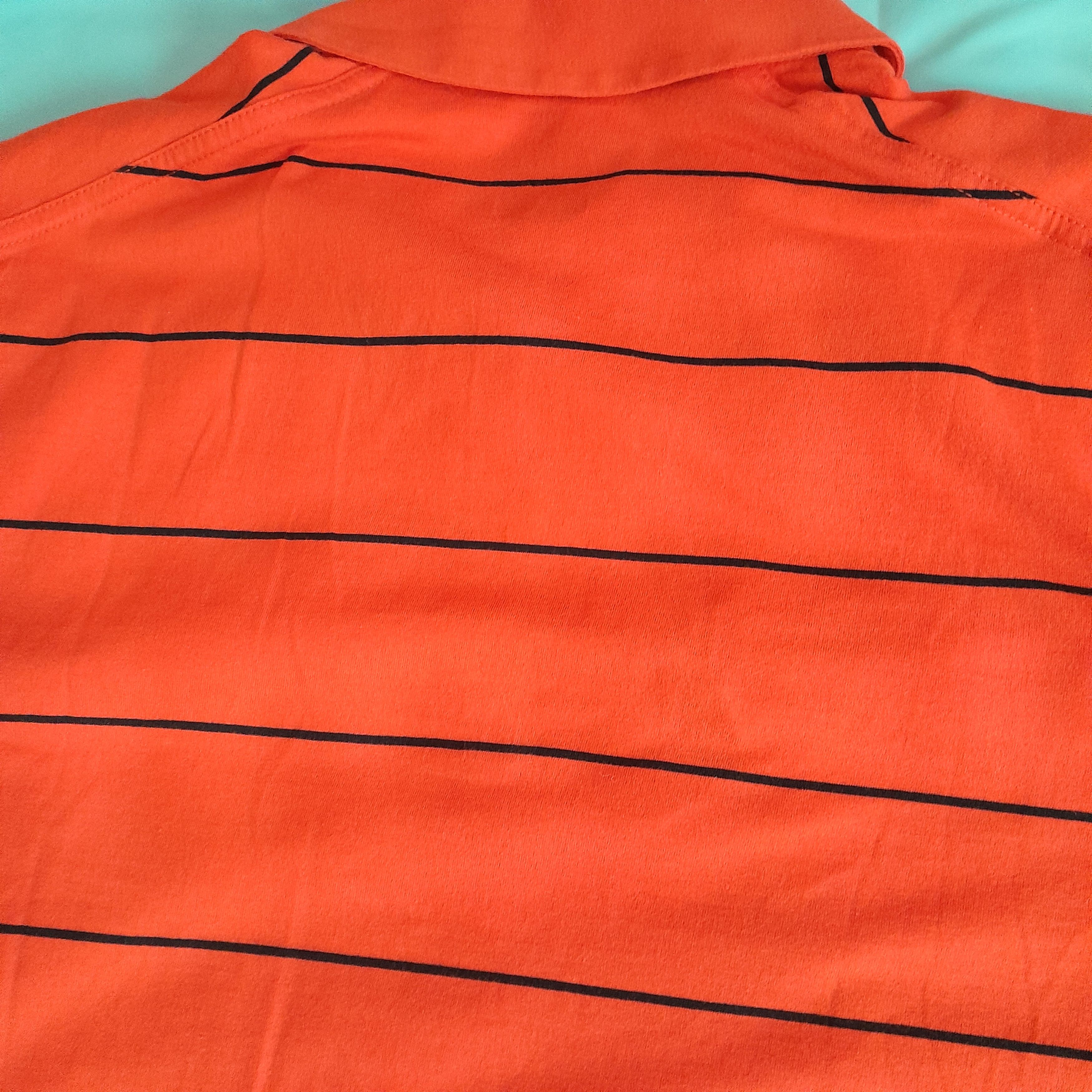 Nike Nike Dry Fit Polo Shirt Men’s Red Striped Short Sleeve Size US L / EU 52-54 / 3 - 8 Thumbnail
