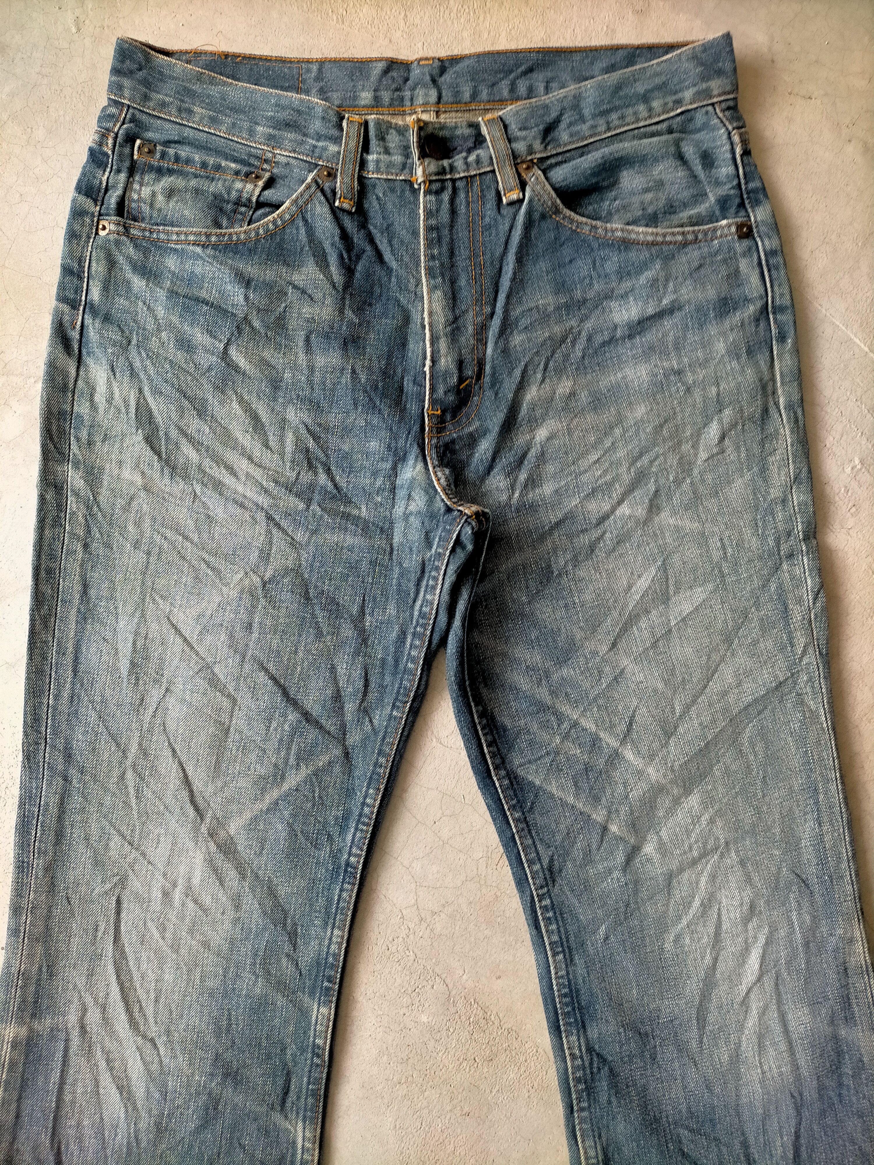 Levi's Japanese 🇯🇵 Flare Jeans Levis 517 Boot cut Denim Size US 32 / EU 48 - 3 Thumbnail