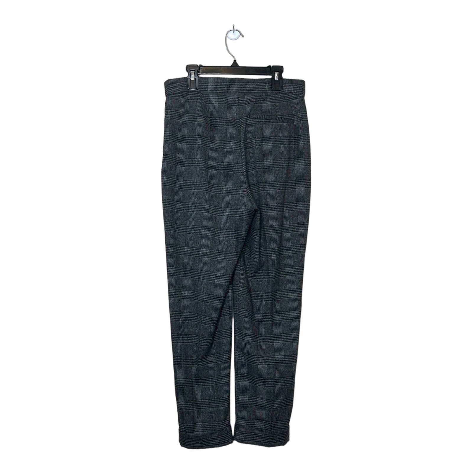 Zara Zara plaid pleated cuffed ankle hems pants size XS Size 30" / US 8 / IT 44 - 2 Thumbnail