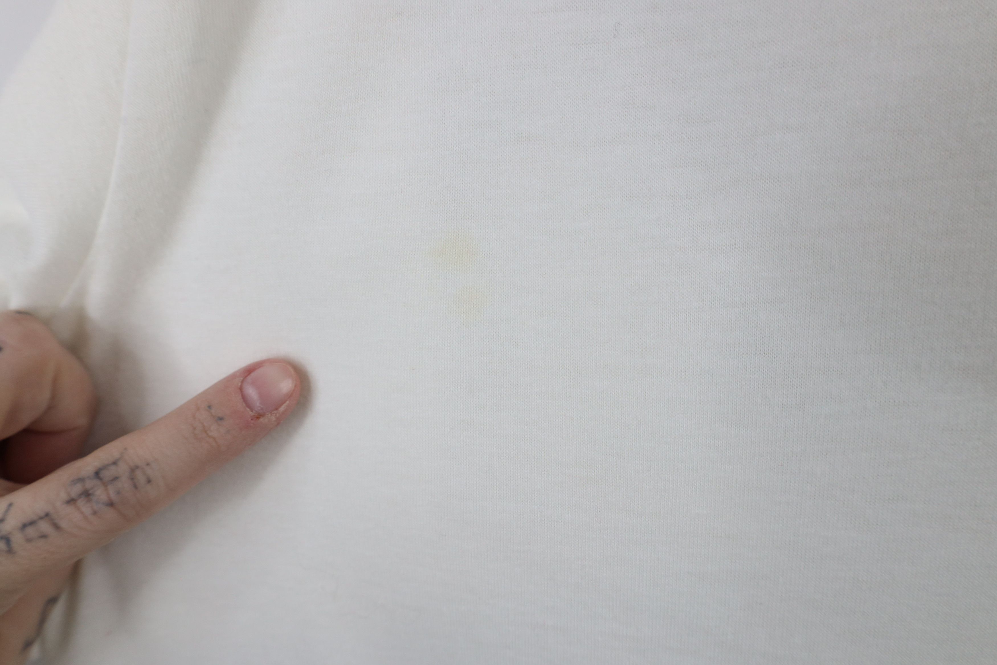 Vintage Vintage 90s Streetwear Knit Collared Golf Polo Shirt White Size US L / EU 52-54 / 3 - 5 Thumbnail
