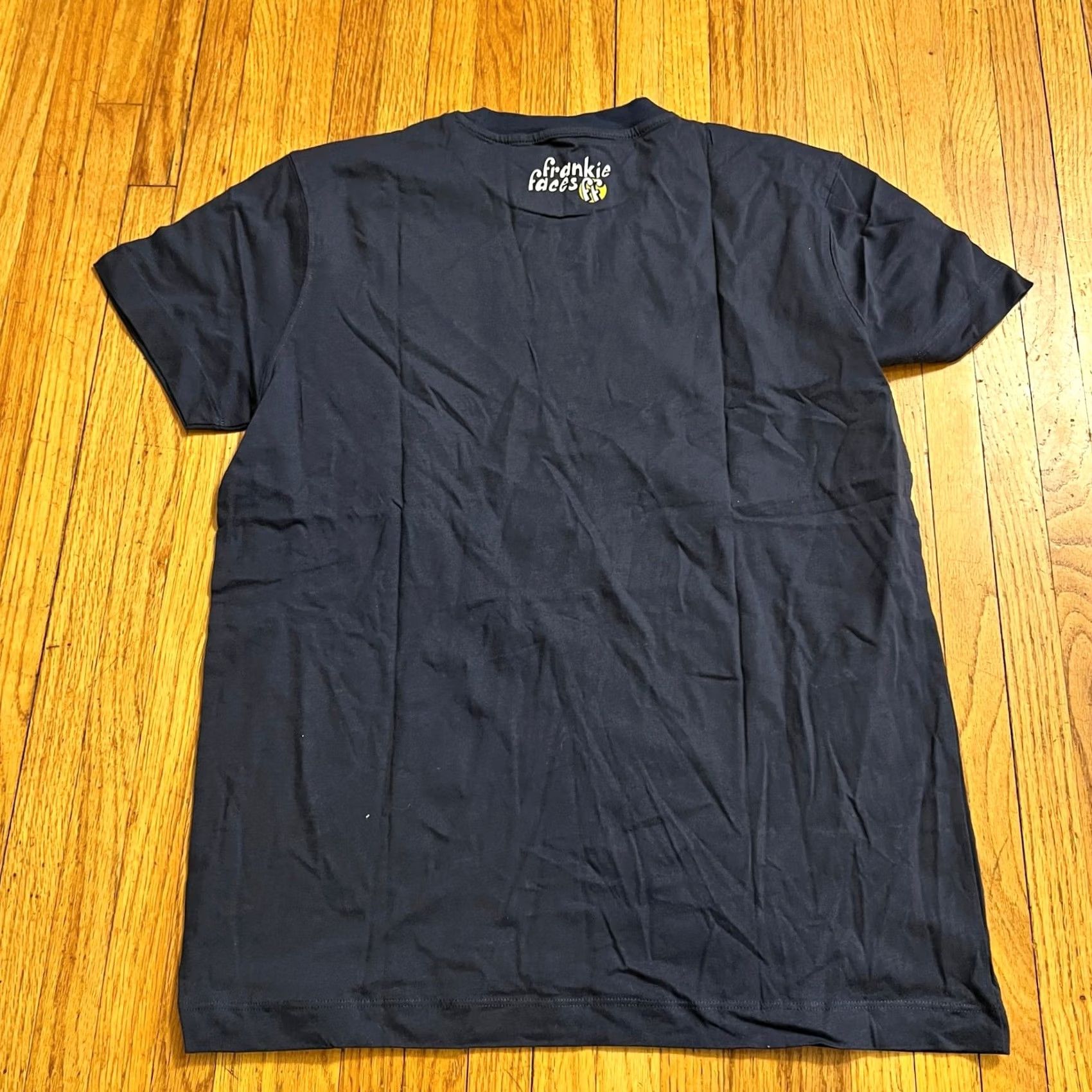 Garage Frankie garage Shirt Mens L Blue Navy Skull Skeleton Hat Size US L / EU 52-54 / 3 - 3 Thumbnail