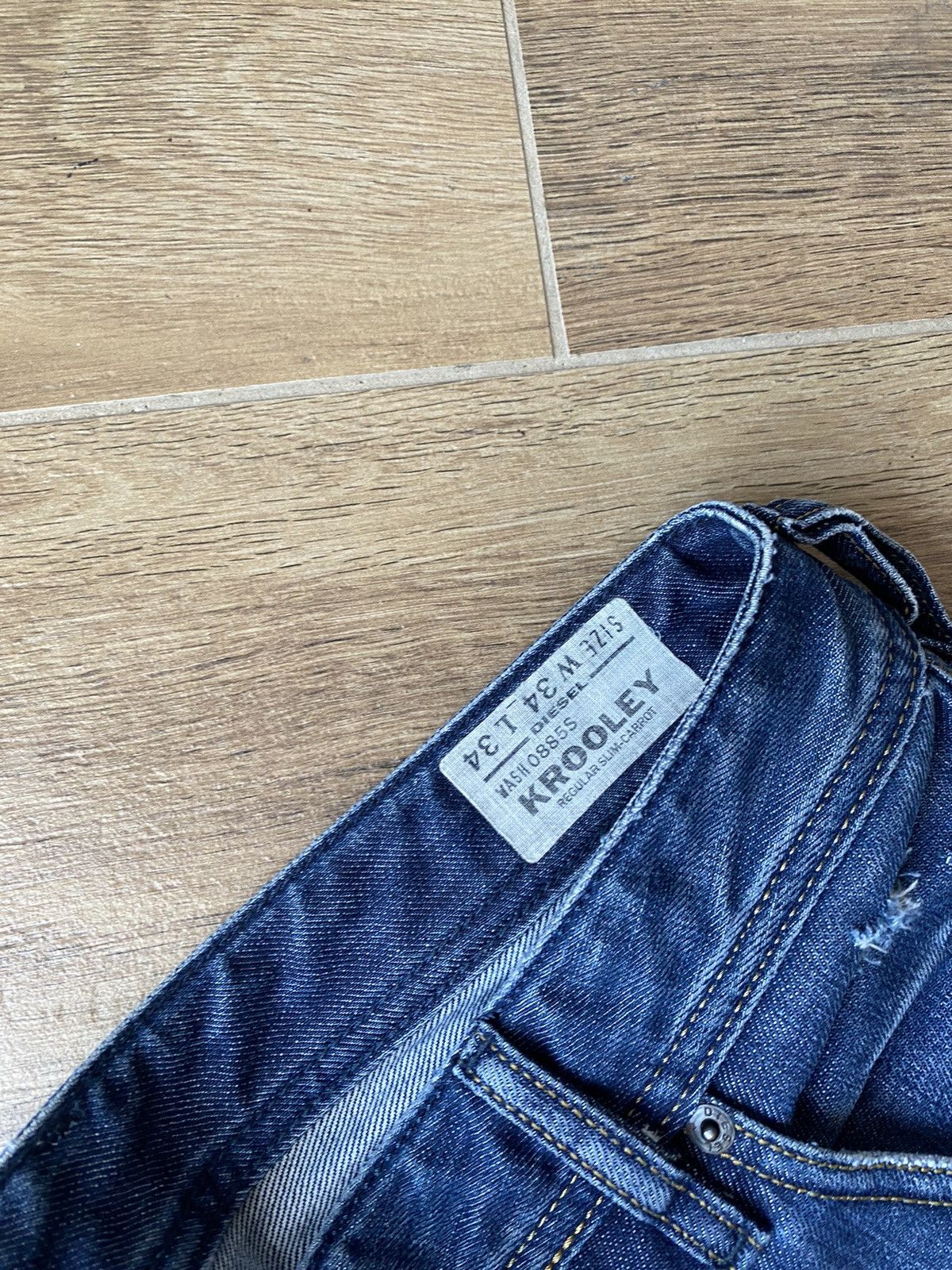 Diesel Diesel Vintage Jeans Avant Garde Japanese Faded Washed Y2K Size US 32 / EU 48 - 9 Thumbnail