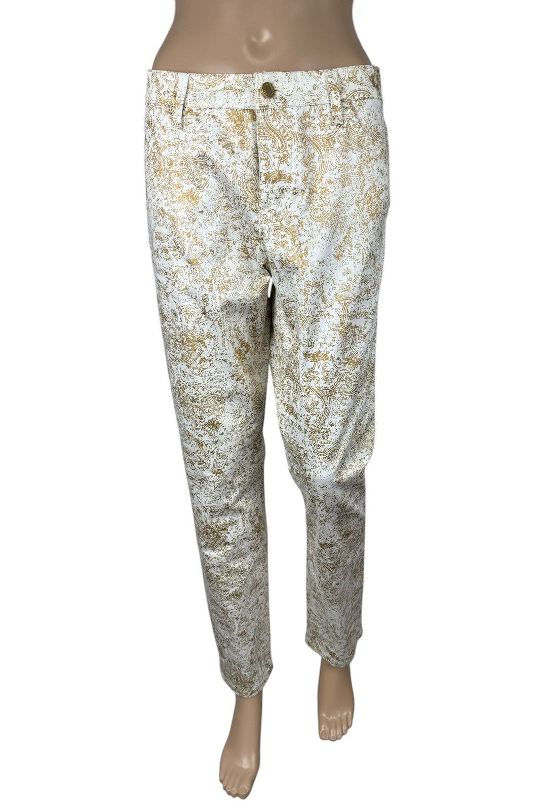 Lauren Ralph Lauren Lauren Ralph Lauren Chino Pants Gold Paisley Printed size 10 Size 32" / US 10 / IT 46 - 2 Thumbnail