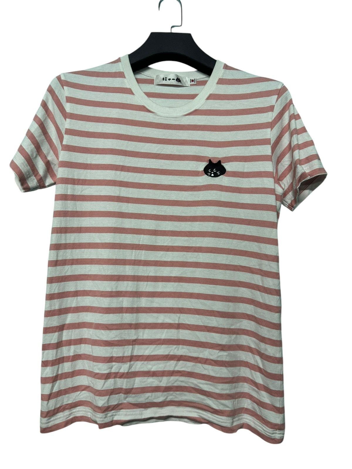 Issey Miyake ISSEY MIYAKE NE-NET STRIPE CAT ICONIC EMBROIDED SMALL LOGO Size US M / EU 48-50 / 2 - 1 Thumbnail