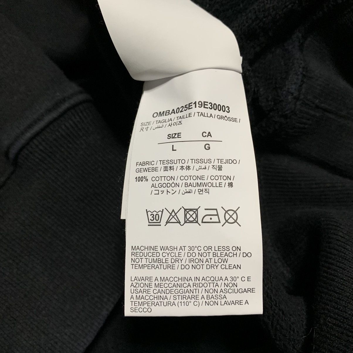 Off-White Off White Large Outline Arrows Black Sweatshirt Crewneck Size US L / EU 52-54 / 3 - 7 Thumbnail