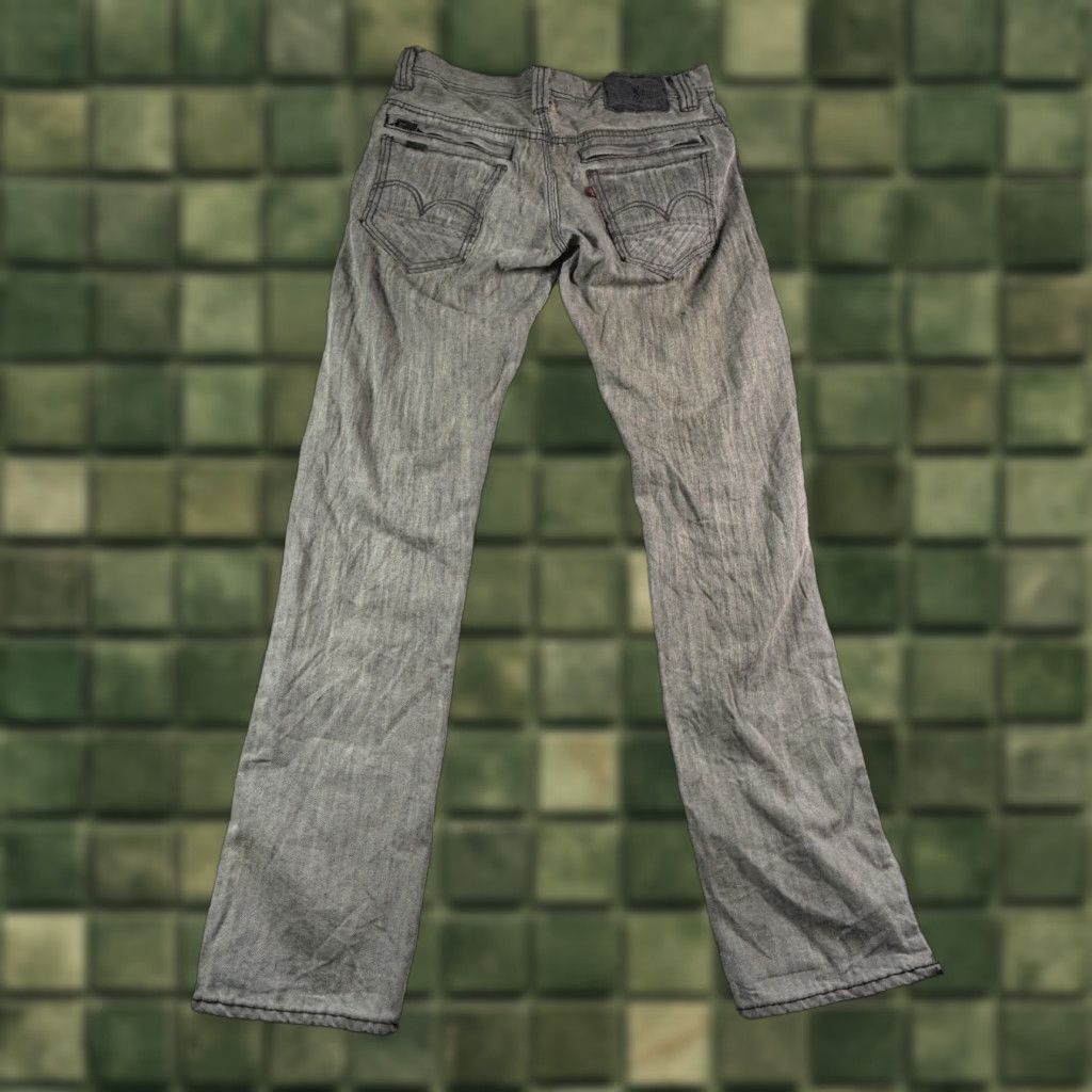Levi's Levi's 511 Jeans Slim Skinny 29x32 Men Gray Distressed Charcoal Size US 29 - 1 Thumbnail