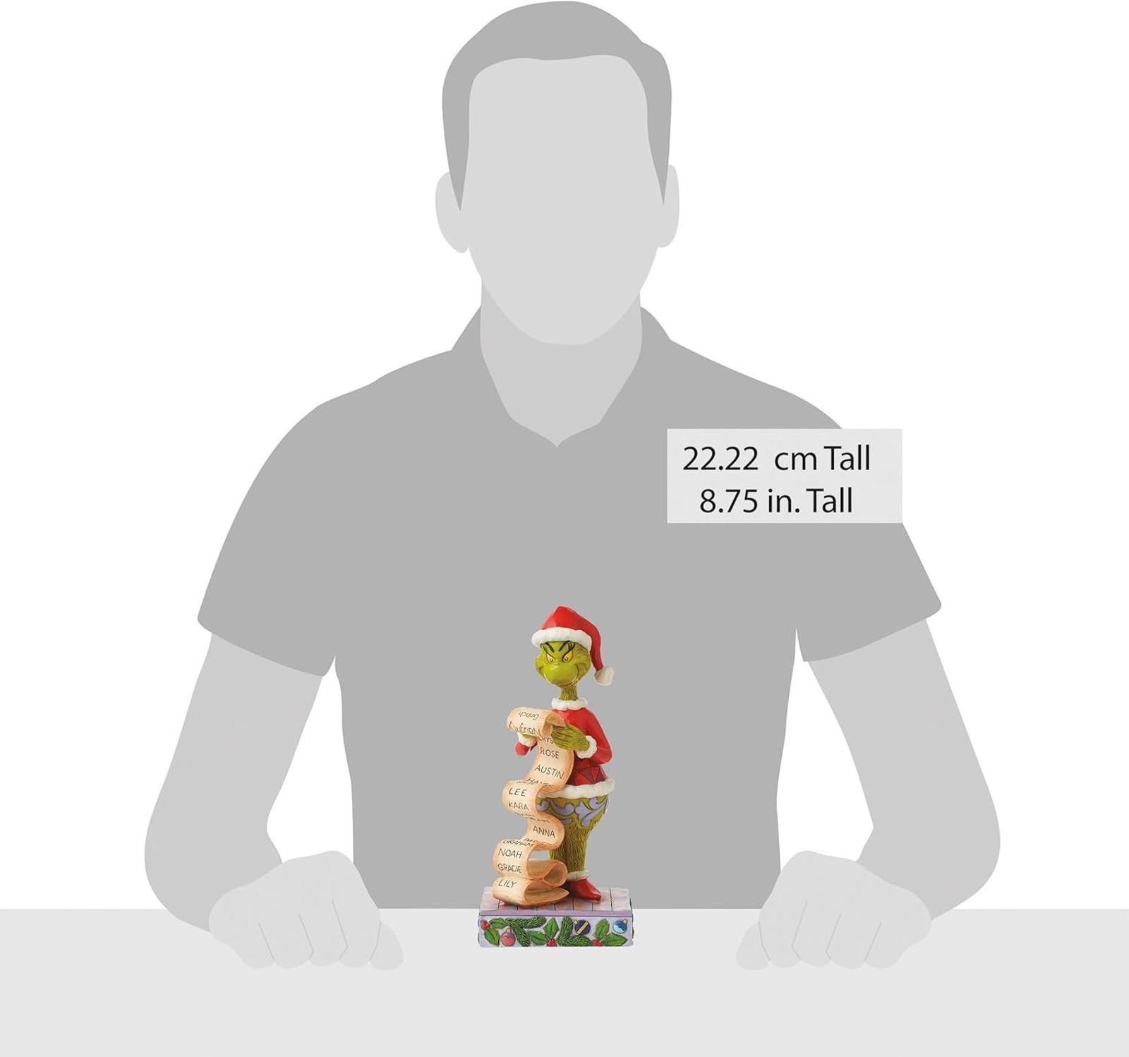 Designer Dr. Seuss Grinch Santa Grinch Holding Naughty or Nice List Size ONE SIZE - 5 Thumbnail
