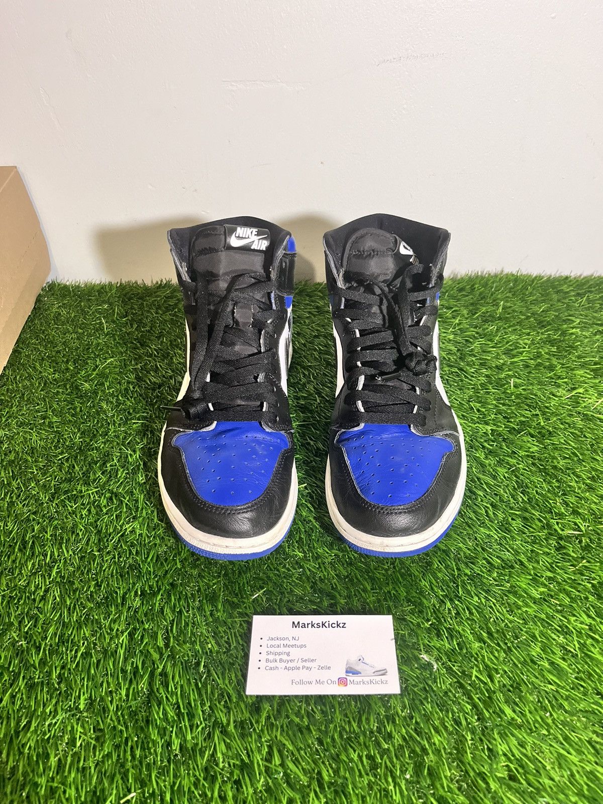 Jordan Brand × Nike jordan 1 royal toe size 11 Size US 11 / EU 44 - 2 Thumbnail