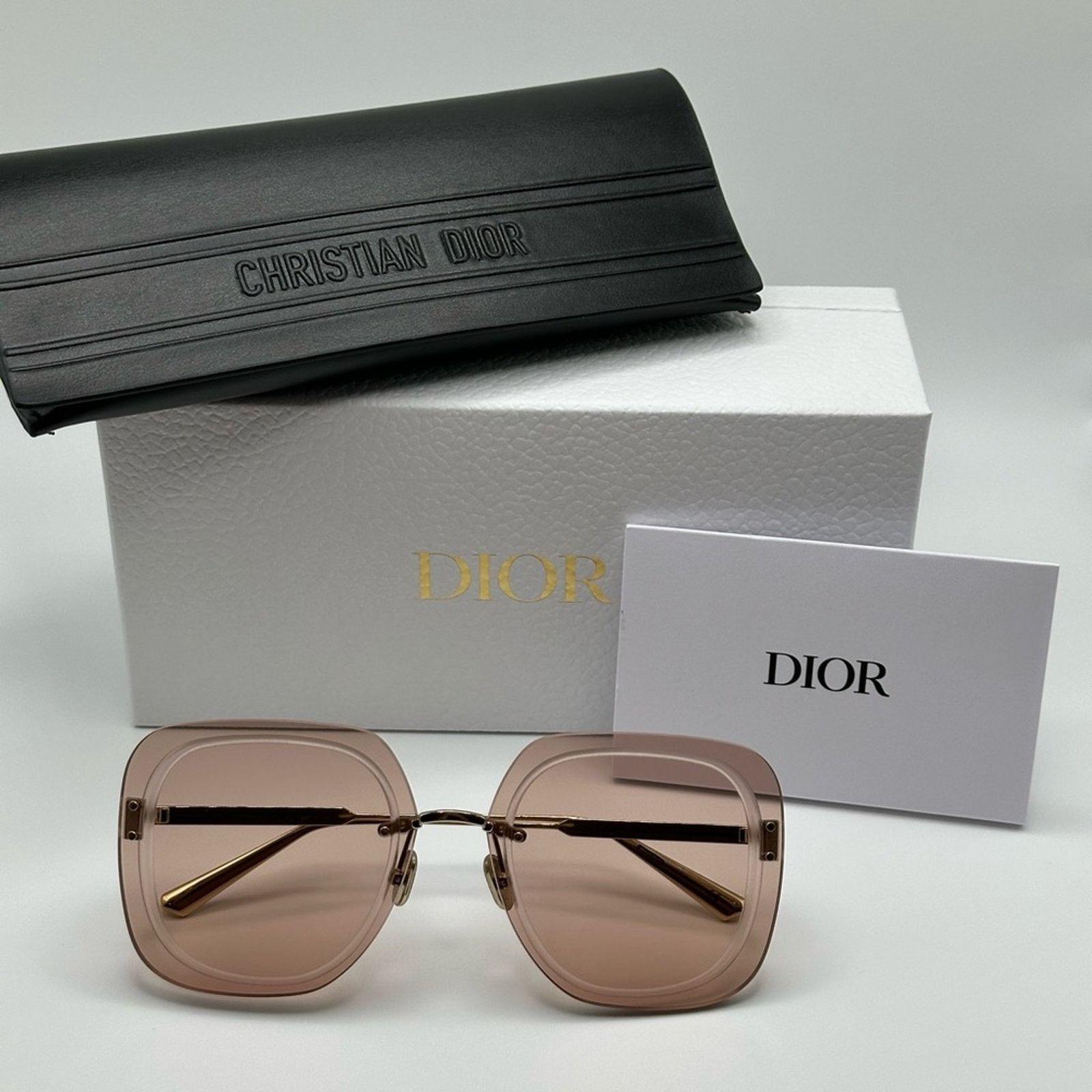 Dior DIOR Sunglasses ULTRADIOR SU B0E0 Gold/Nude Women NEW Size ONE SIZE - 8 Thumbnail