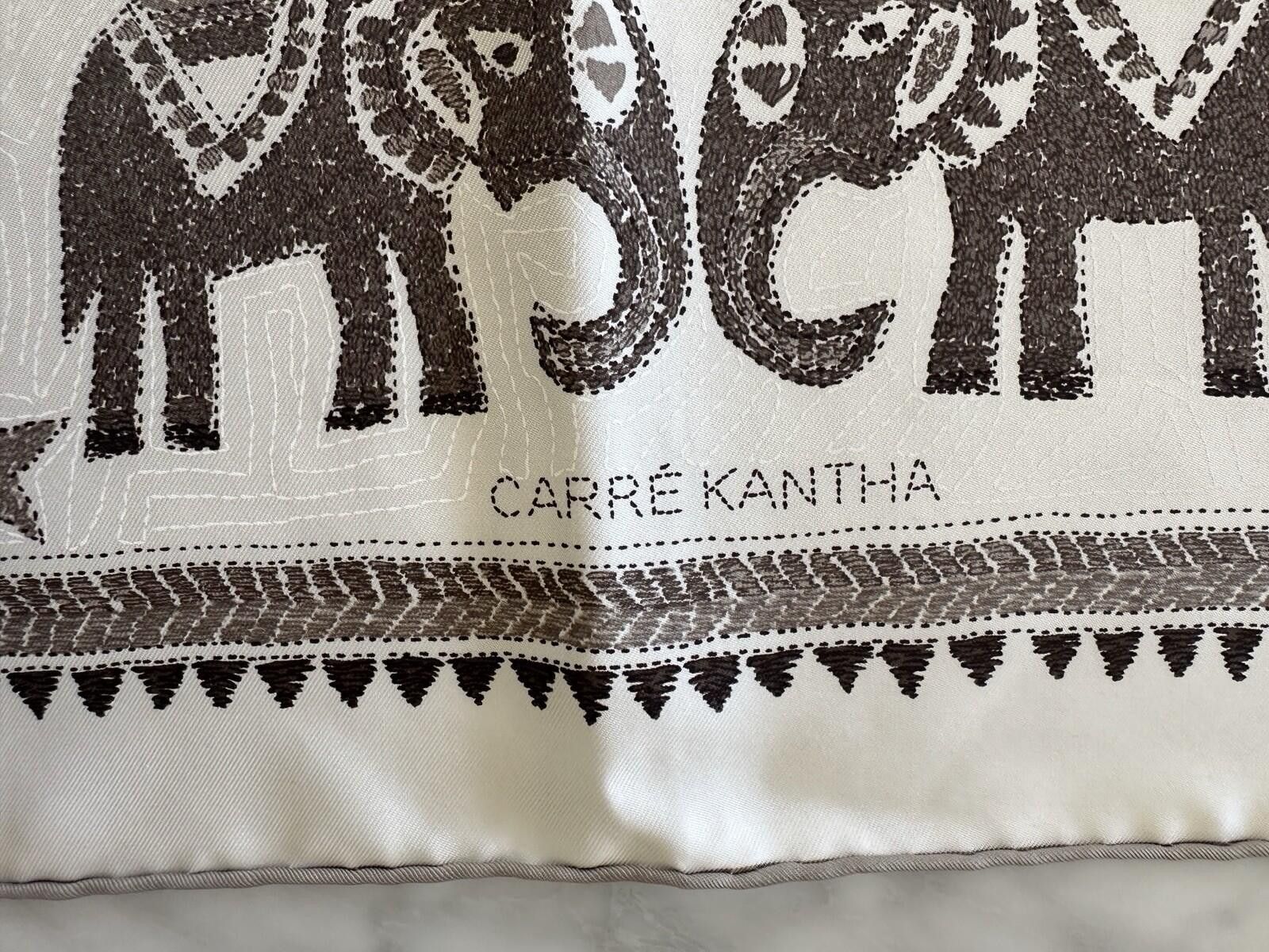 Hermes Hermes Kantha 90cm Silk Scarf Size ONE SIZE - 7 Thumbnail