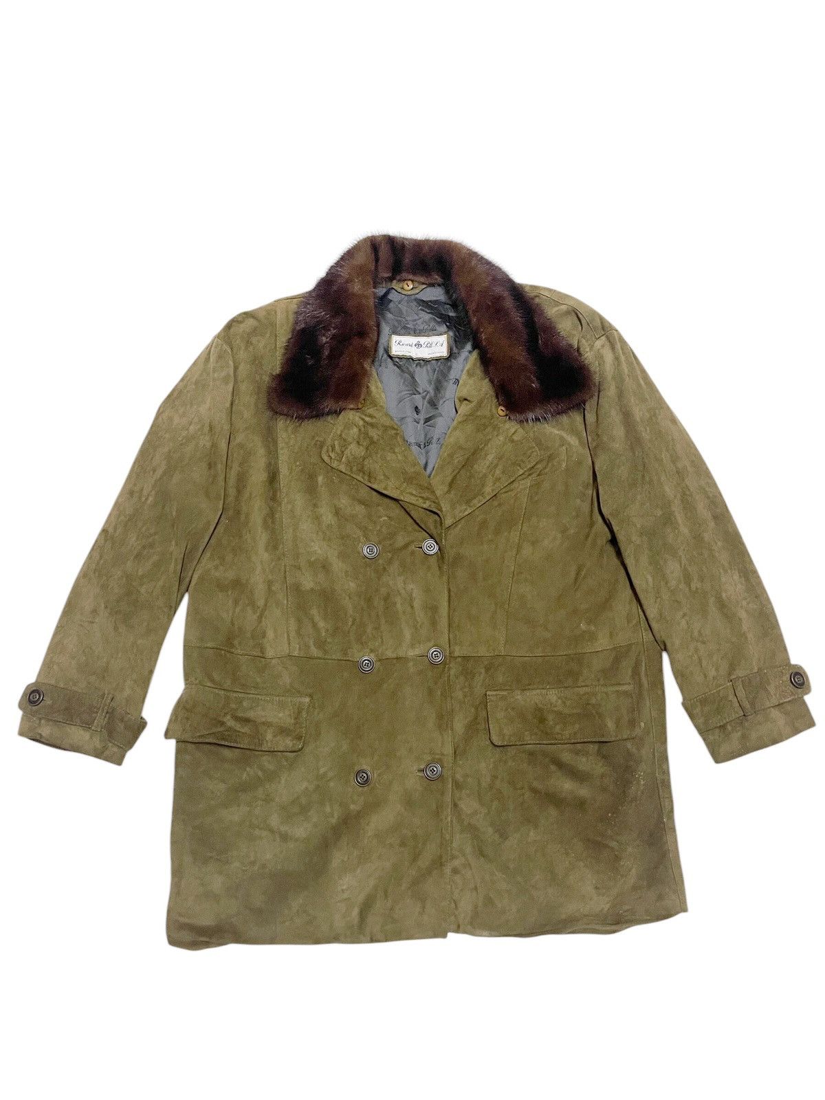 Pelle Pelle VINTAGE RICHARD PELL MOLE SKIN MINK COLLAR JACKET Size US L / EU 52-54 / 3 - 1 Thumbnail