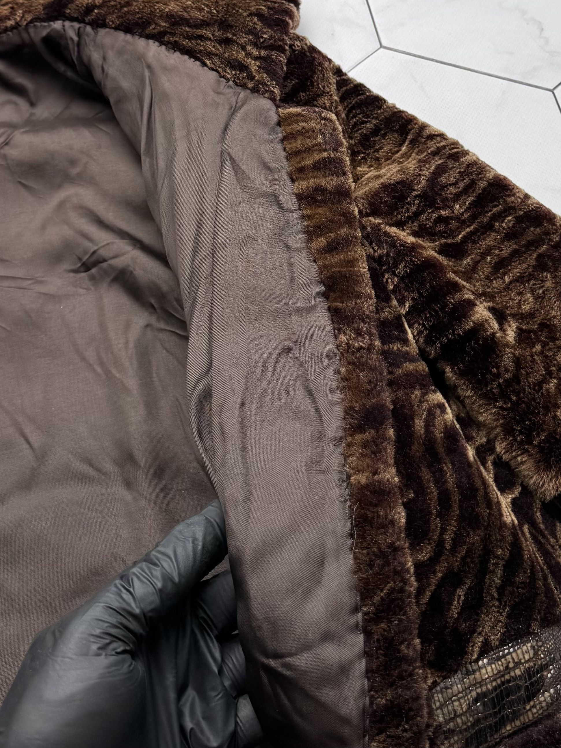 Vintage Vintage Real Sheepskin Hooded Coat(B409)E2D15 Size M / US 6-8 / IT 42-44 - 11 Thumbnail