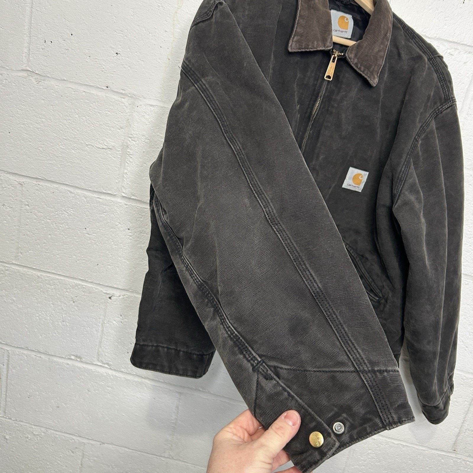 Carhartt Vintage Carhartt Quilted Detroit Jacket “Black” J80 BLK Size US XL / EU 56 / 4 - 6 Thumbnail
