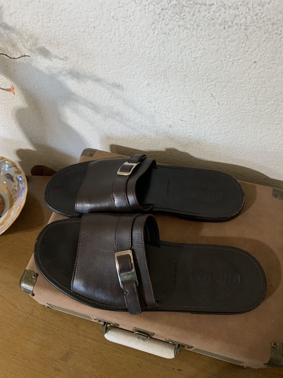 Prada Novo Calf sandals style # 2X1969 Size US 11 / EU 44 - 10 Thumbnail