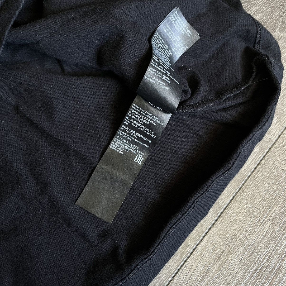 Allsaints All Saints Coni Tank Top Sleeveless Black Black Shirt Size L / US 10 / IT 46 - 5 Thumbnail