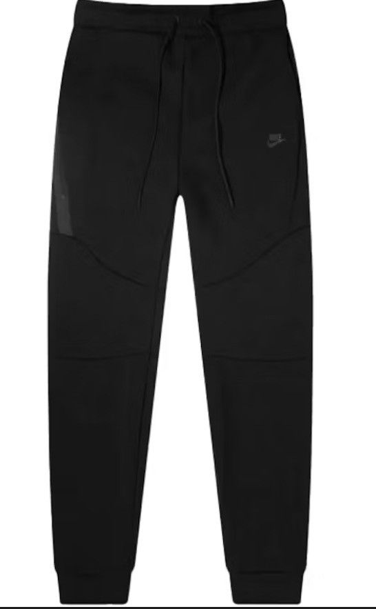 Nike Black on black nike tech pants Size US 30 / EU 46 - 1 Thumbnail