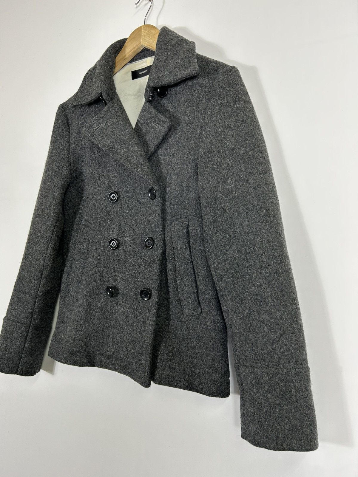 Japanese Brand 🔥The Twelve Mohair Double Breast Coat Jacket Size S / US 4 / IT 40 - 4 Thumbnail