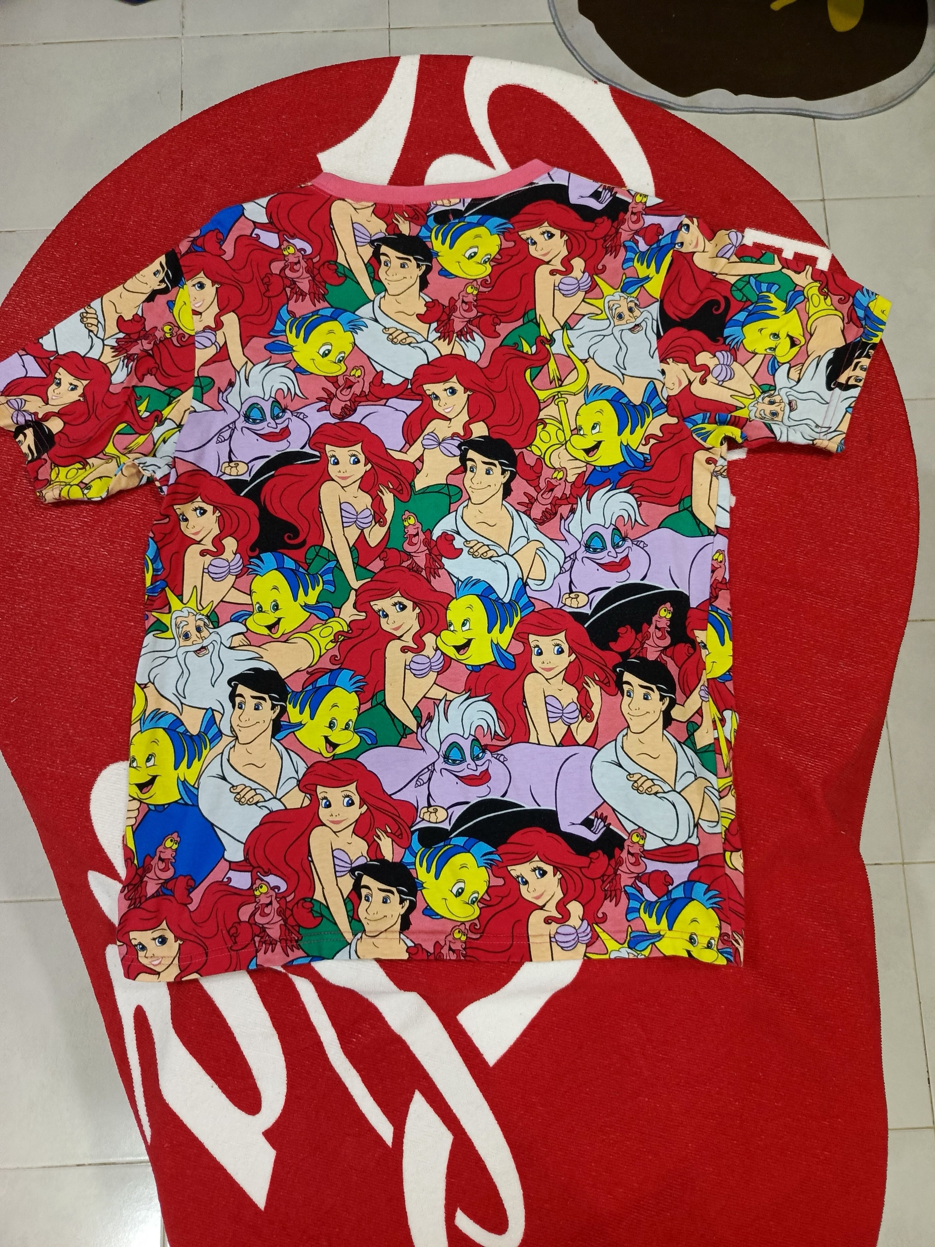 Disney Tokyo Official Disney Resort Graphic Princess Ariel Size US M / EU 48-50 / 2 - 1 Thumbnail