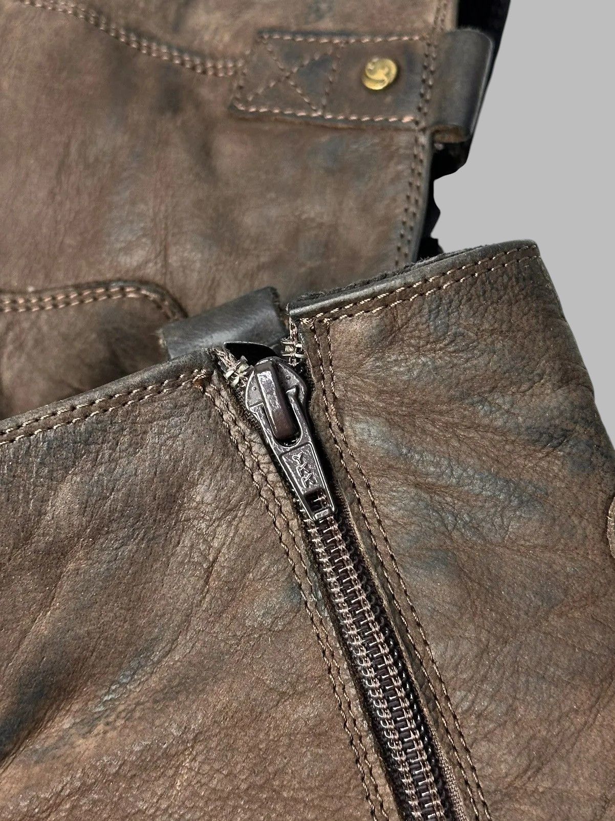 If Six Was Nine Guidi Suide Rare Leather Boots Rick Owens Avantgarde Style Size US 8 / EU 41 - 11 Thumbnail