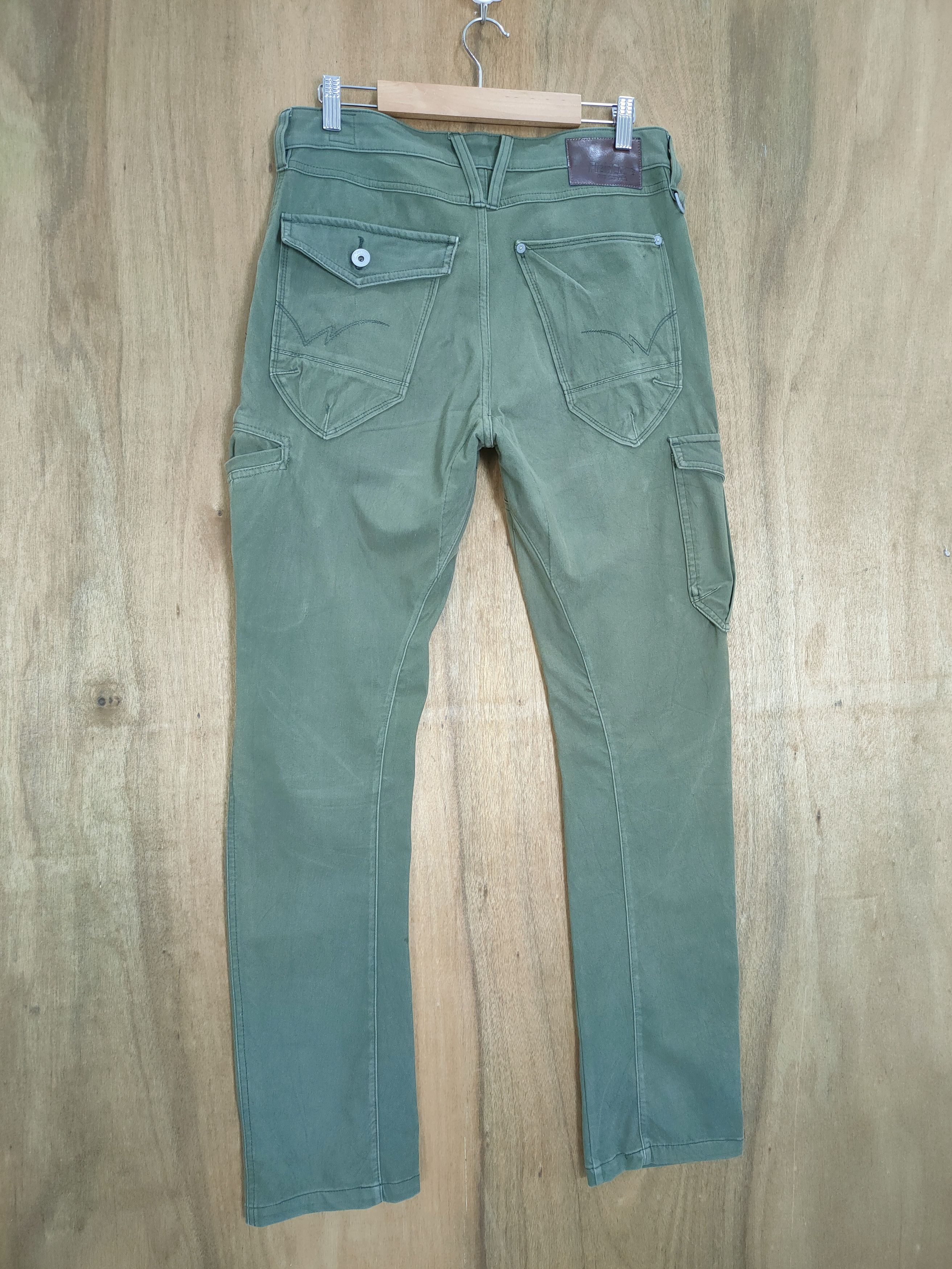 Japanese Brand FIELDCORE GREEN CARGO PANTS Size US 32 / EU 48 - 1 Thumbnail