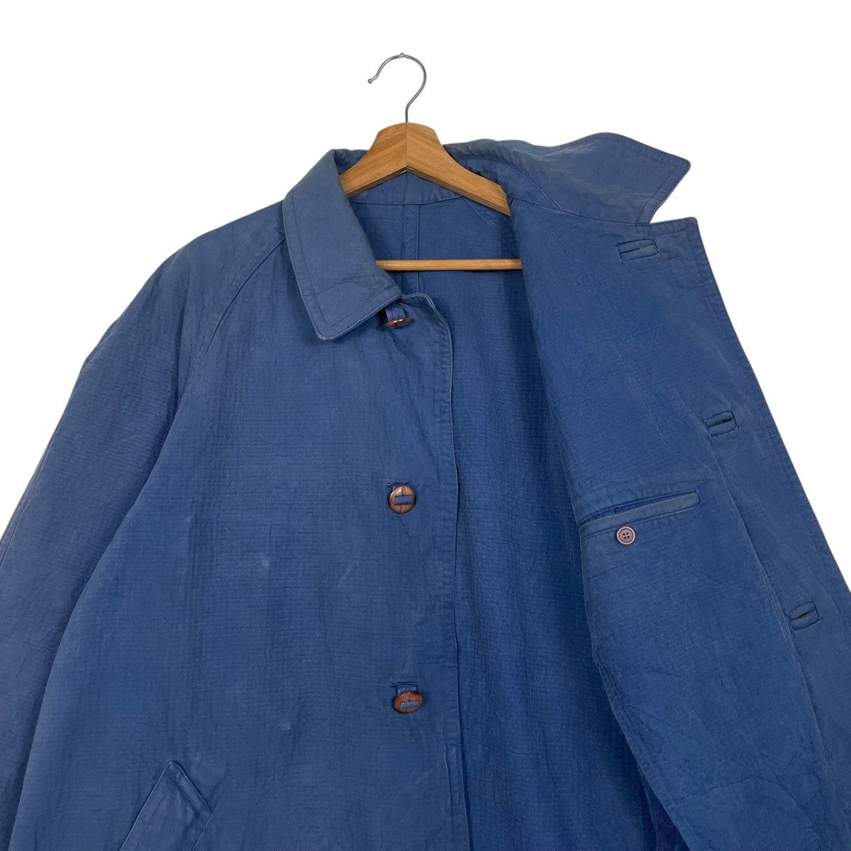 Issey Miyake Vintage 80s Issey Miyake Duck Canvas Jacket Size US L / EU 52-54 / 3 - 10 Thumbnail