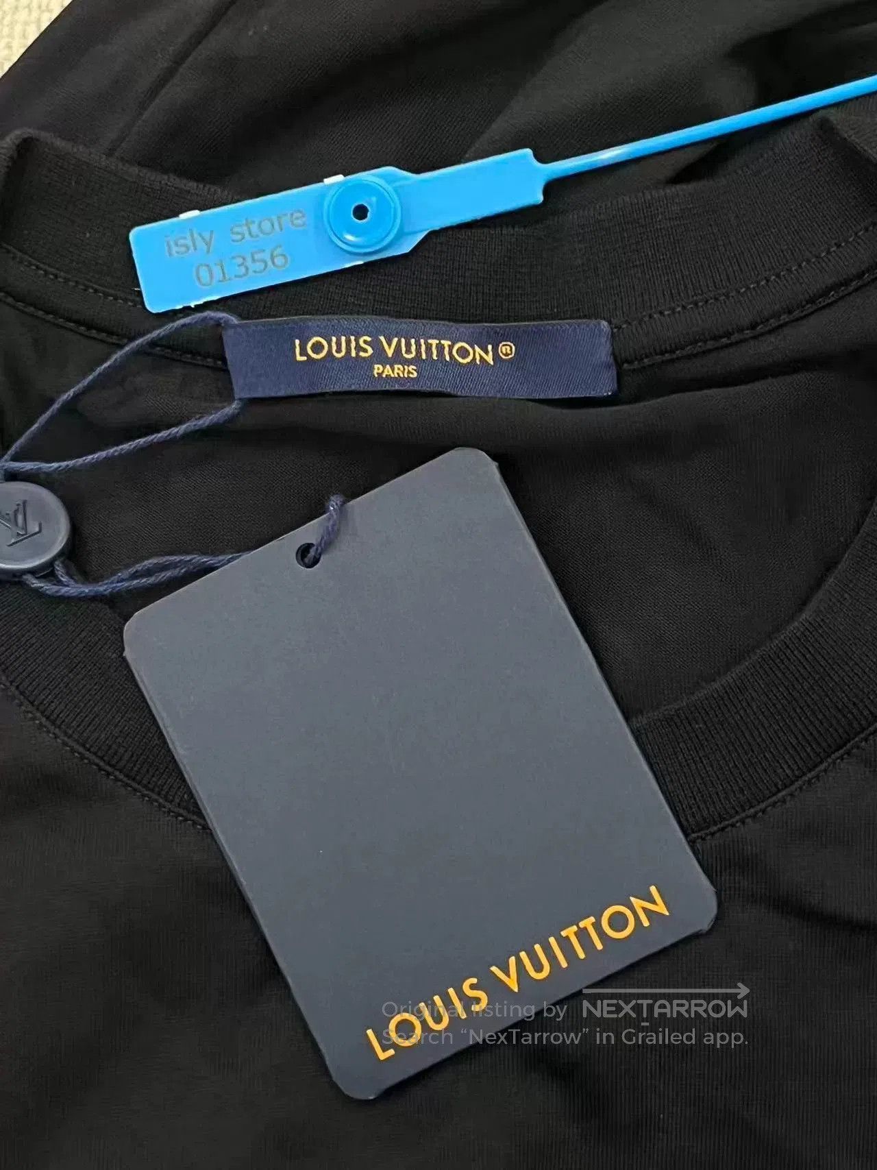 Louis Vuitton Louis Vuitton Classic Logo Cotton T-Shirt. Size US XXL / EU 58 / 5 - 5 Thumbnail