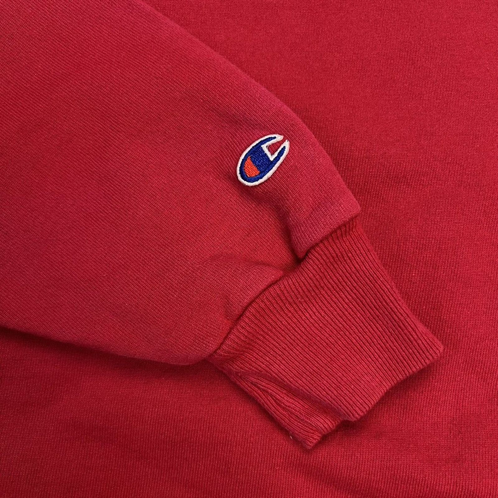 Champion × Vintage Vintage Champion Sweatshirt Script Faded 90s Pullover Crew Size US L / EU 52-54 / 3 - 5 Thumbnail