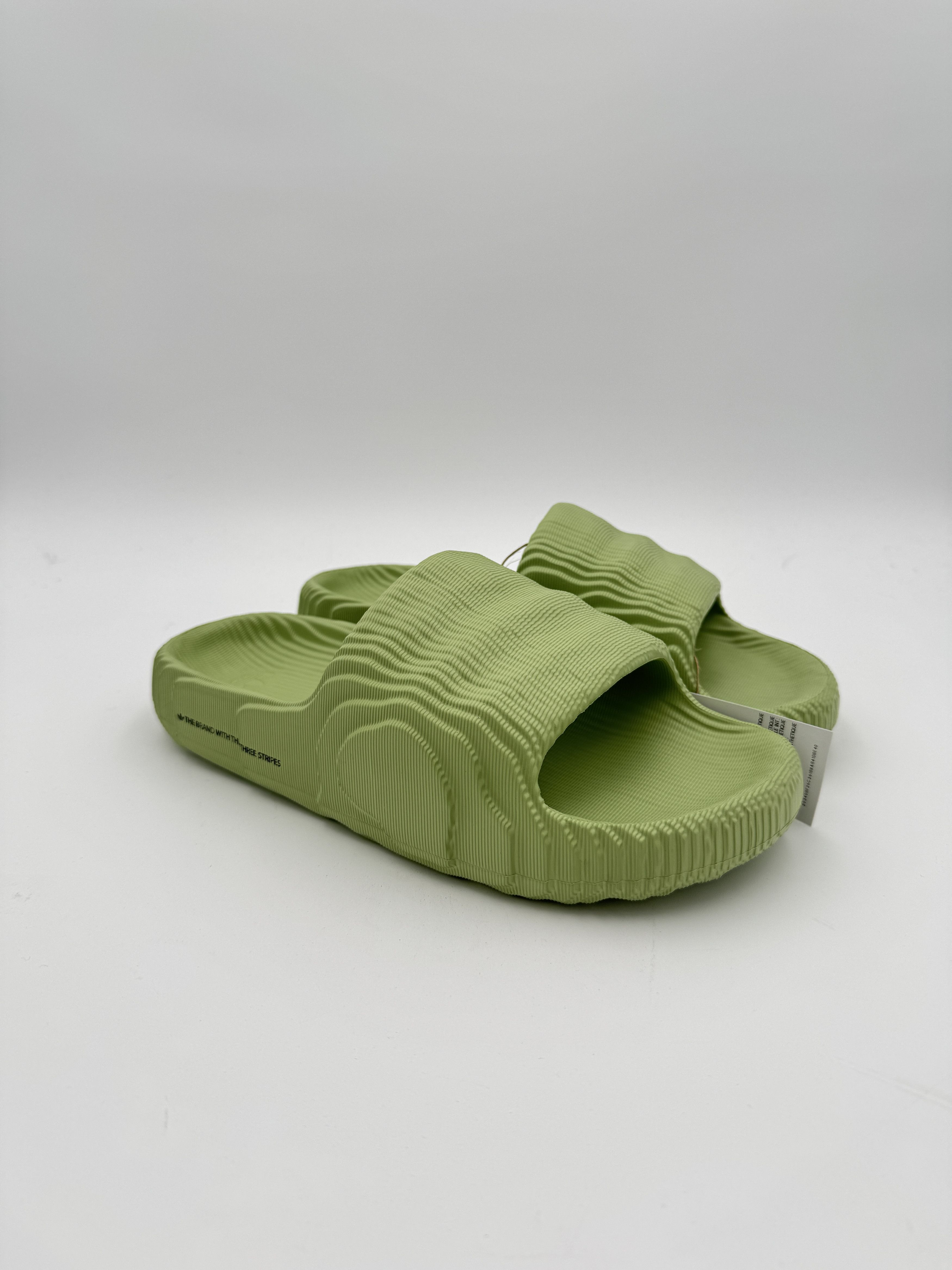 Adidas adidas Adilette 22 Topography Green Magic Lime 3D Size US 8 / EU 41 - 1 Thumbnail