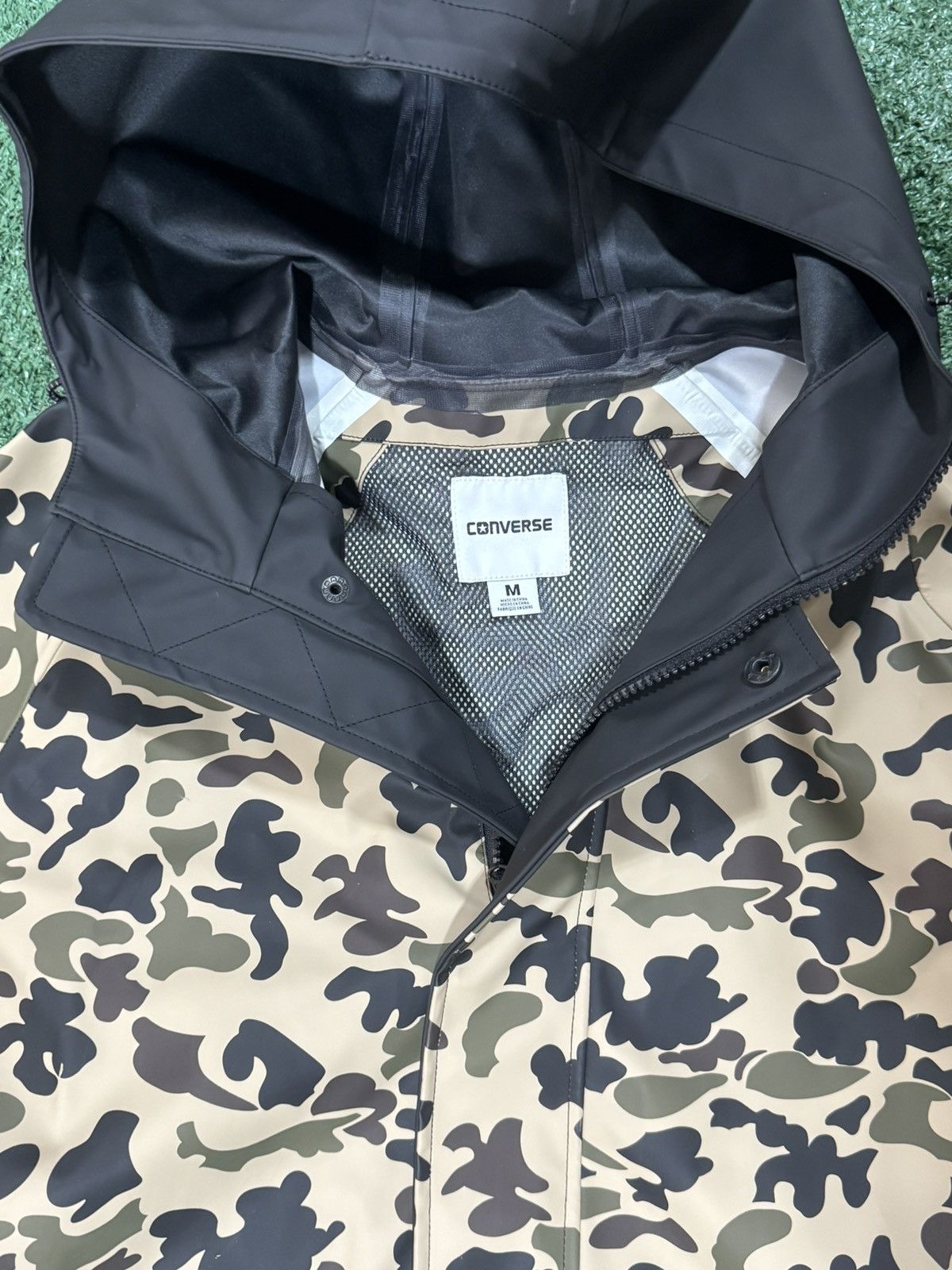 Converse Converse Duck Camo Rain Coat Size US M / EU 48-50 / 2 - 2 Thumbnail