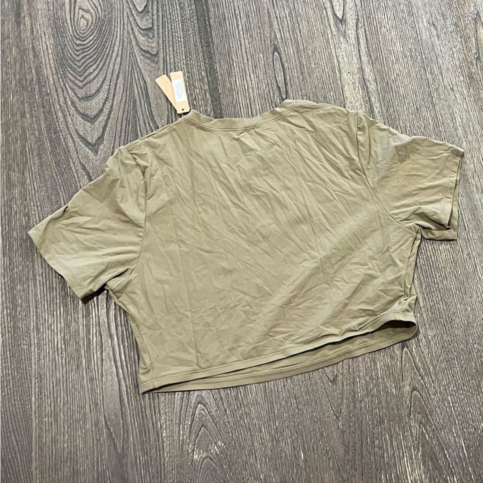 SKIMS NWT Skims Fits Everybody Cropped T-Shirt Short Sleeve 2X Size XXL / US 16-18 / IT 52-54 - 4 Thumbnail