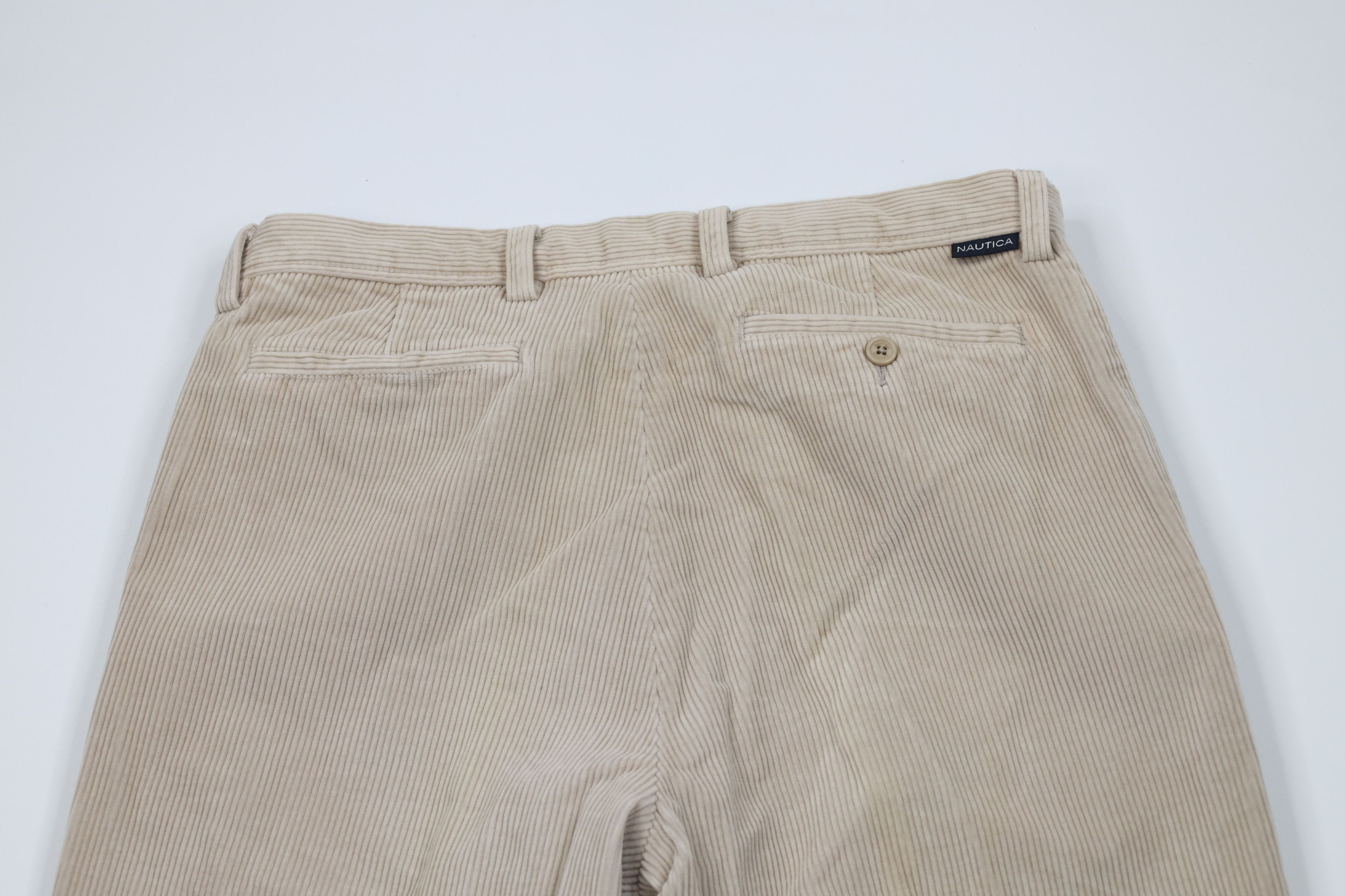 Nautica Vintage 90s Nautica Fit Wide Leg Corduroy Chino Pants Size US 34 / EU 50 - 13 Thumbnail