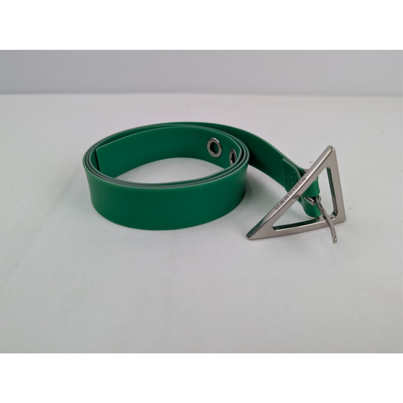Bottega Veneta o1rshd1 Size:100 / Cintura Double Gummy Matt Belt Parakeet Size 40 - 15 Thumbnail