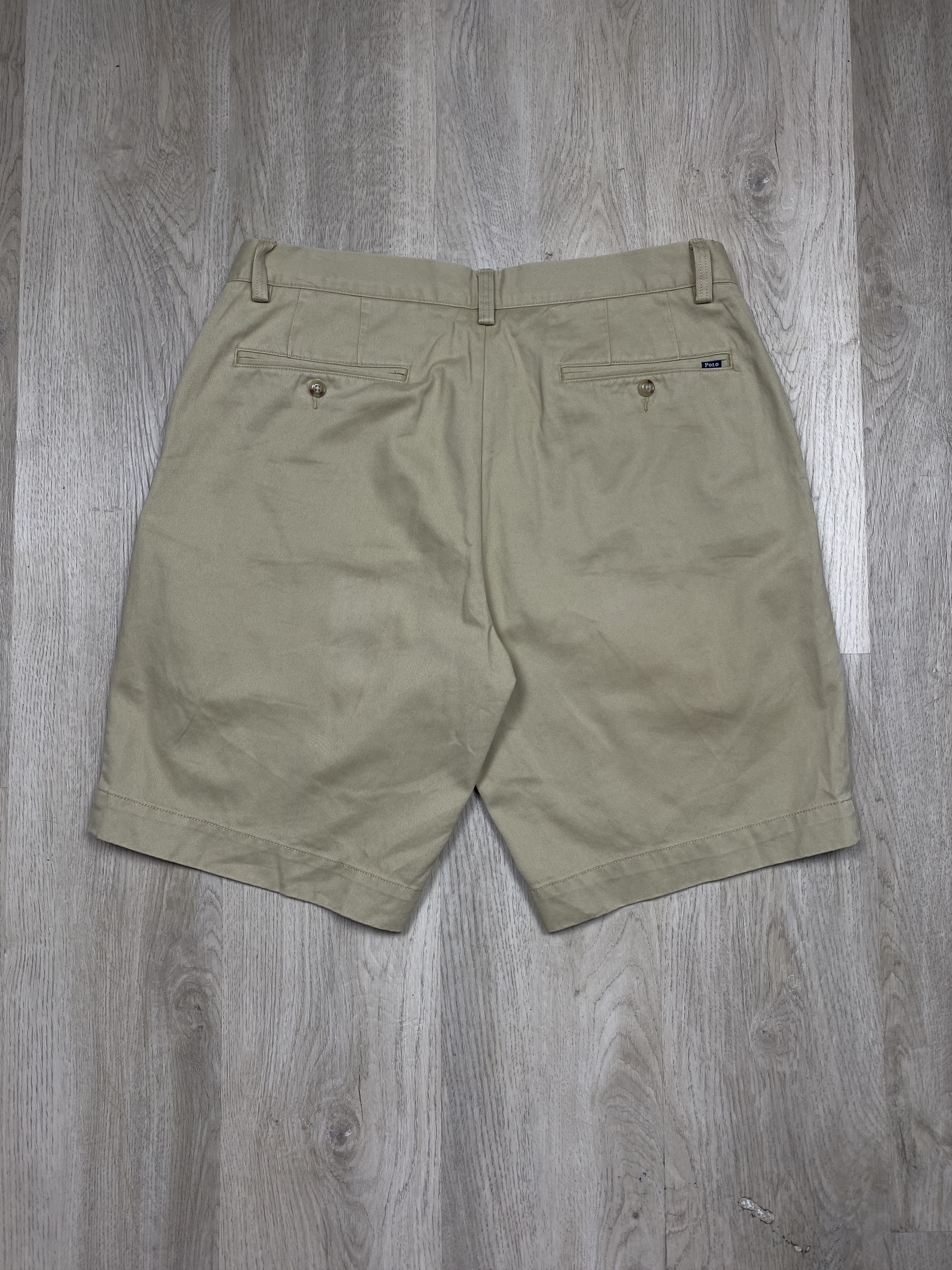 Polo Ralph Lauren × Ralph Lauren × Vintage Polo Ralph Lauren Vintage Mens Chino Shorts Size US 34 / EU 50 - 7 Thumbnail