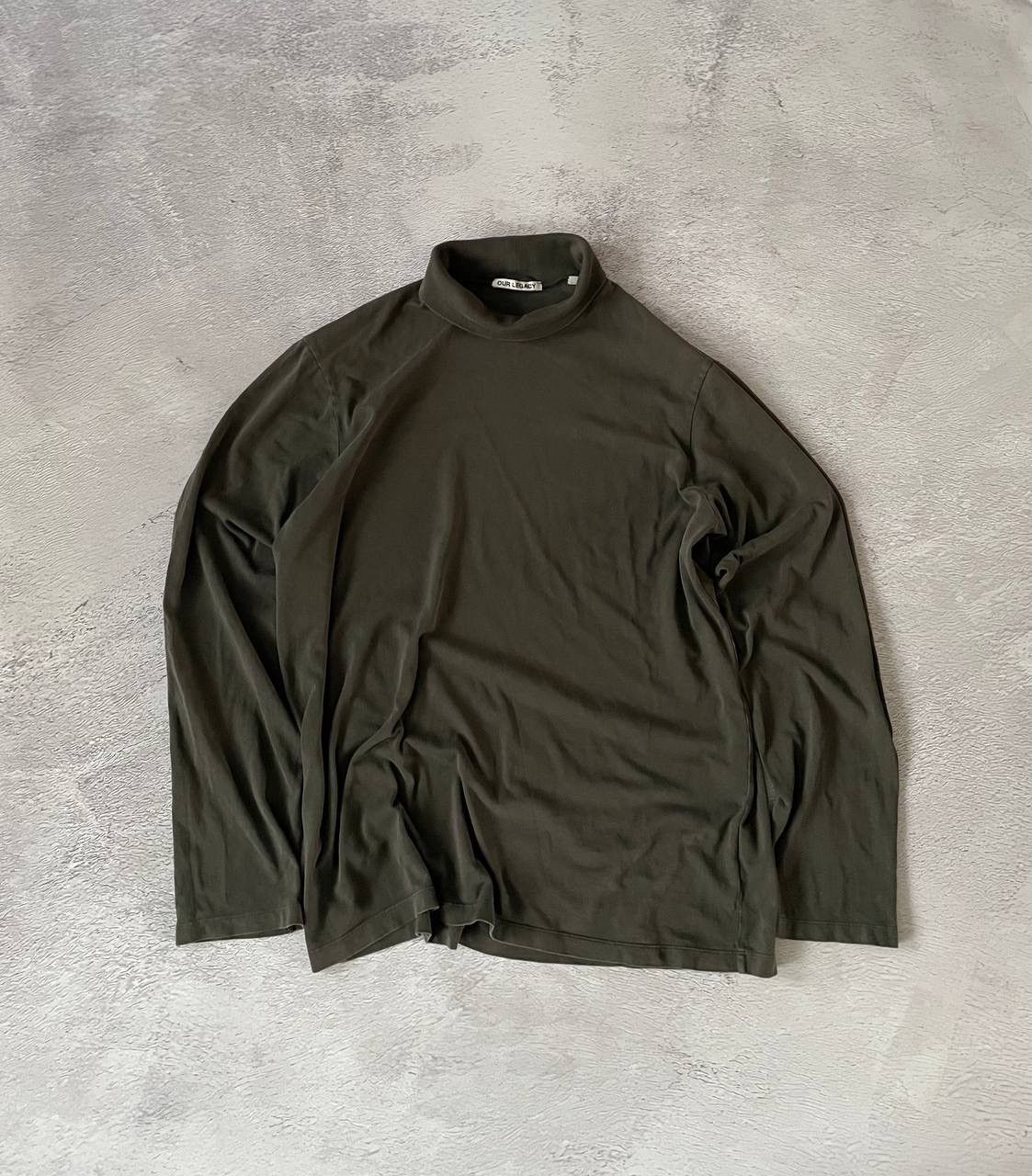 Our Legacy Our Legacy Box Polo Moss Generic Jersey turtleneck Green Size US S / EU 44-46 / 1 - 1 Thumbnail